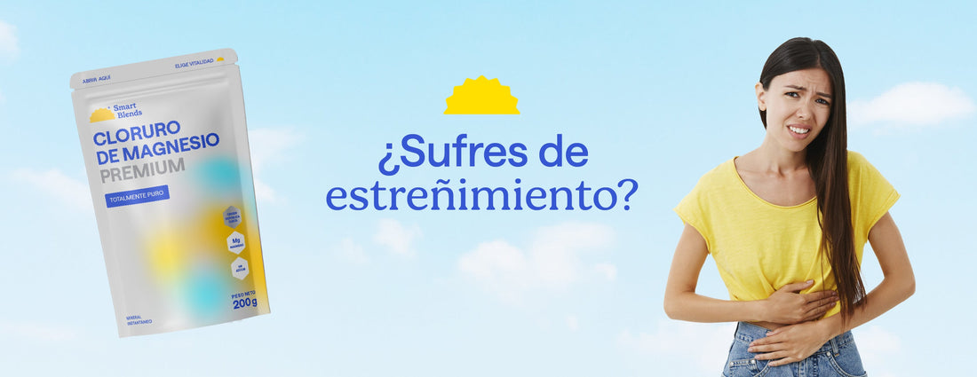 ¿Sufres de estreñimiento? El cloruro de magnesio es una buena opción