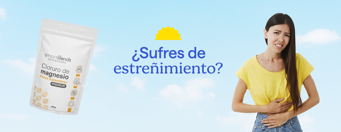 ¿Sufres de estreñimiento? El cloruro de magnesio es una buena opción