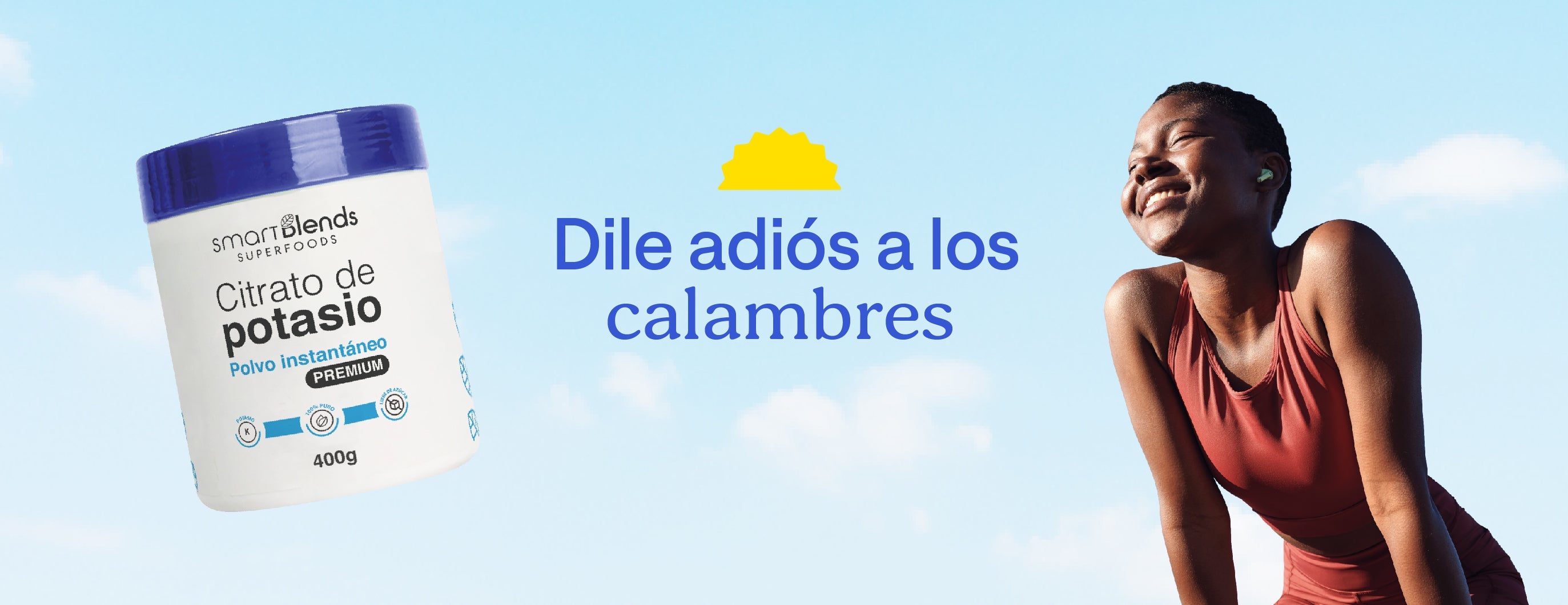 Citrato de Potasio: Calambres músculares