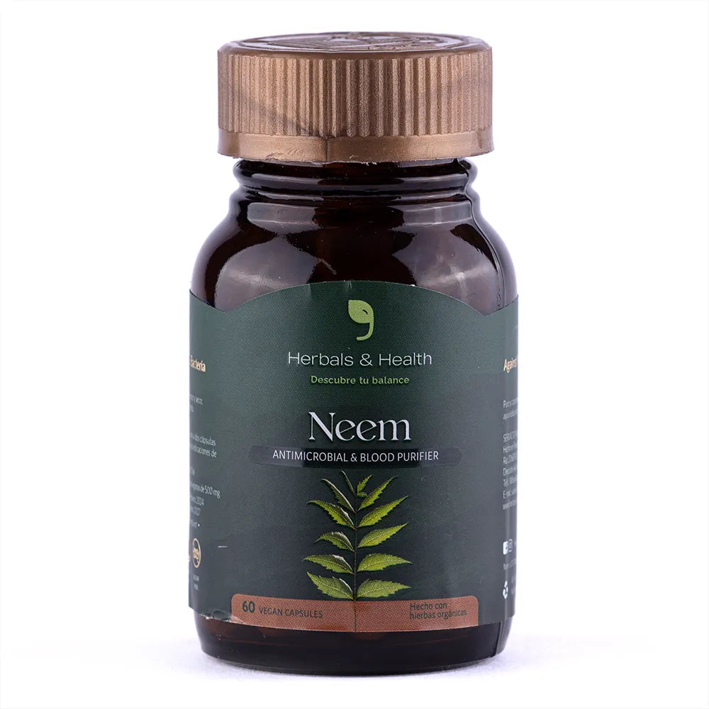 Neem Herbals & health 60 capsulas