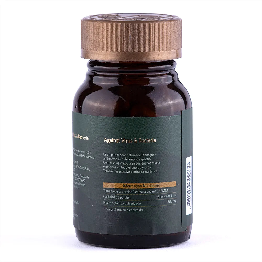 Neem Herbals & health 60 capsulas