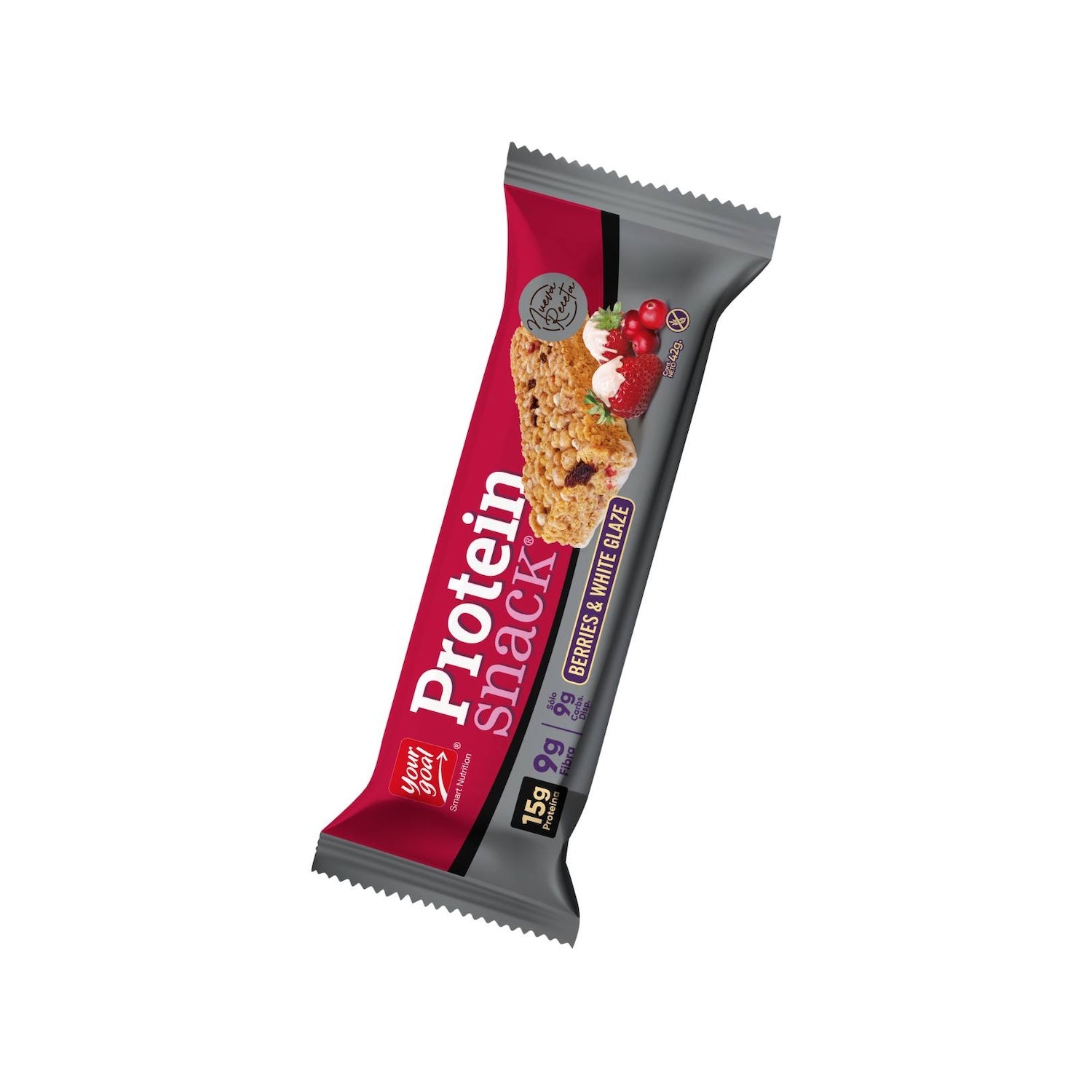 Protein Snack Berries & White Glaze 42g