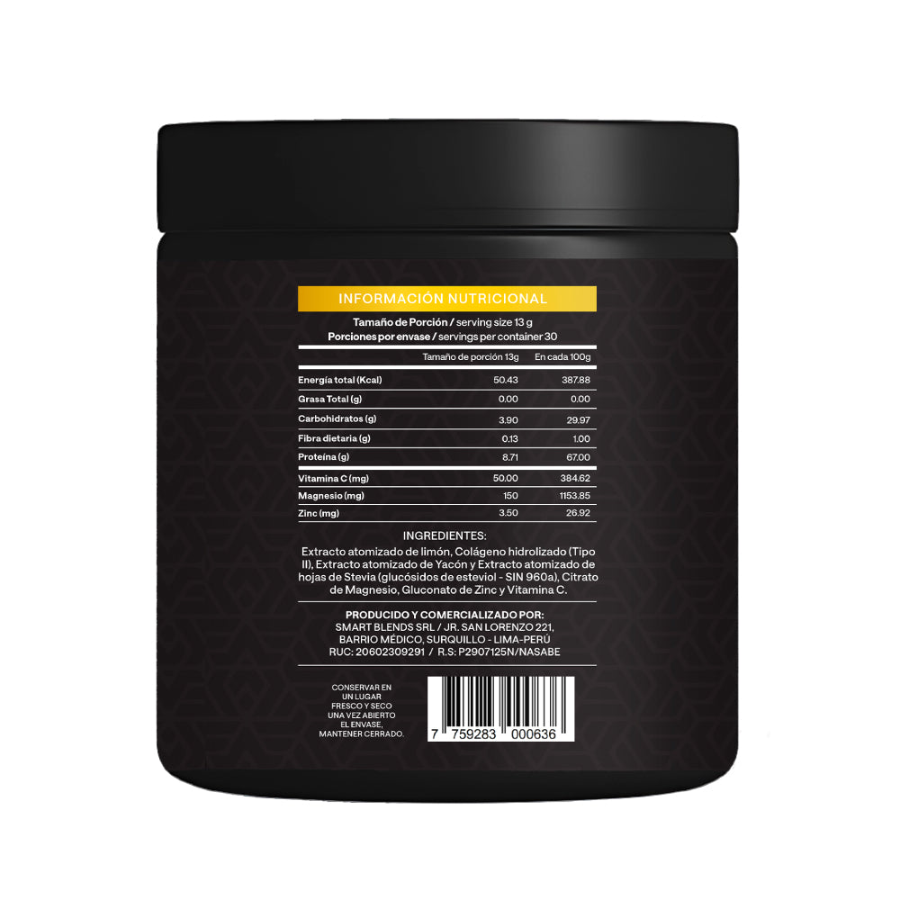 Colageno Hidrolizado Tipo 2 Premium Limon 390g