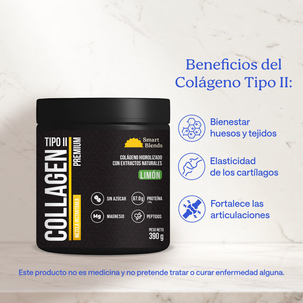 Colageno Hidrolizado Tipo 2 Premium Limon 390g