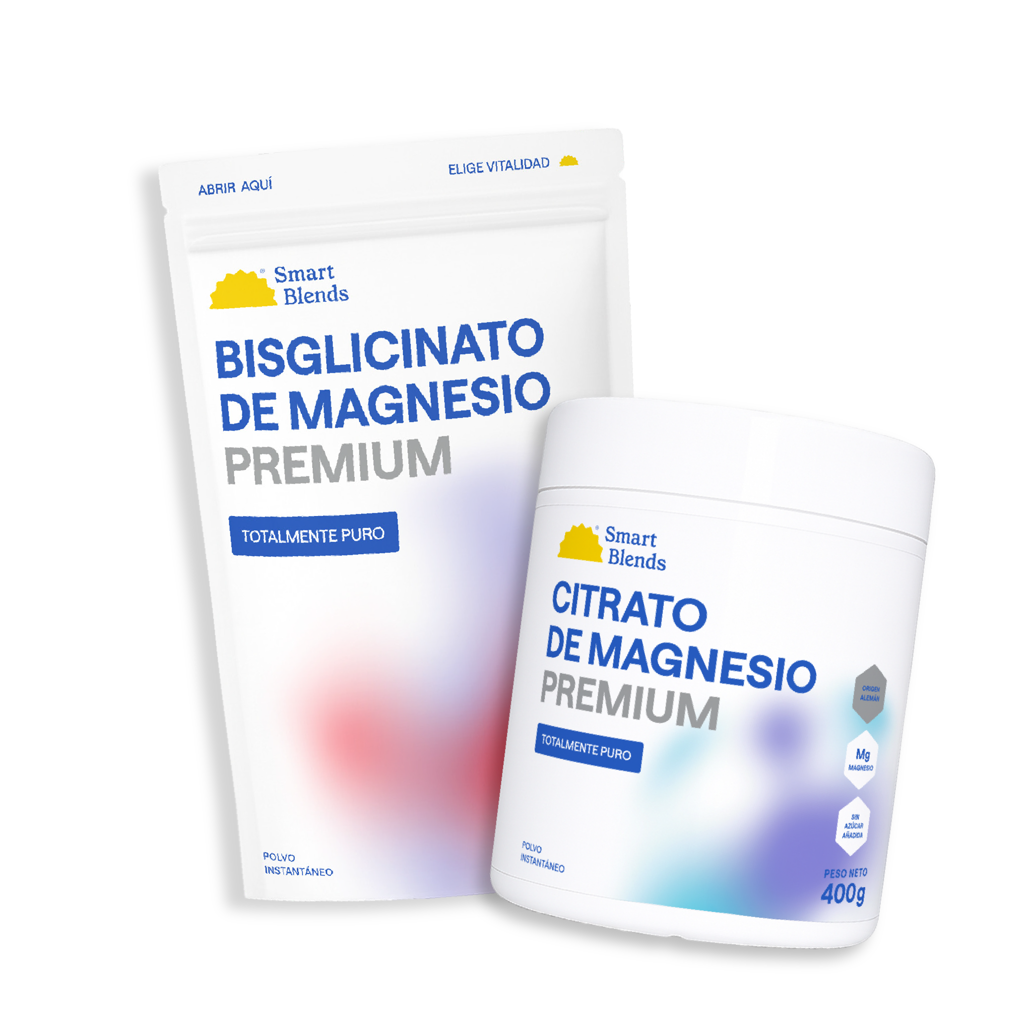 Bisglicinato De Magnesio + Citrato De Magnesio - Pack Magnesio Dia y Noche