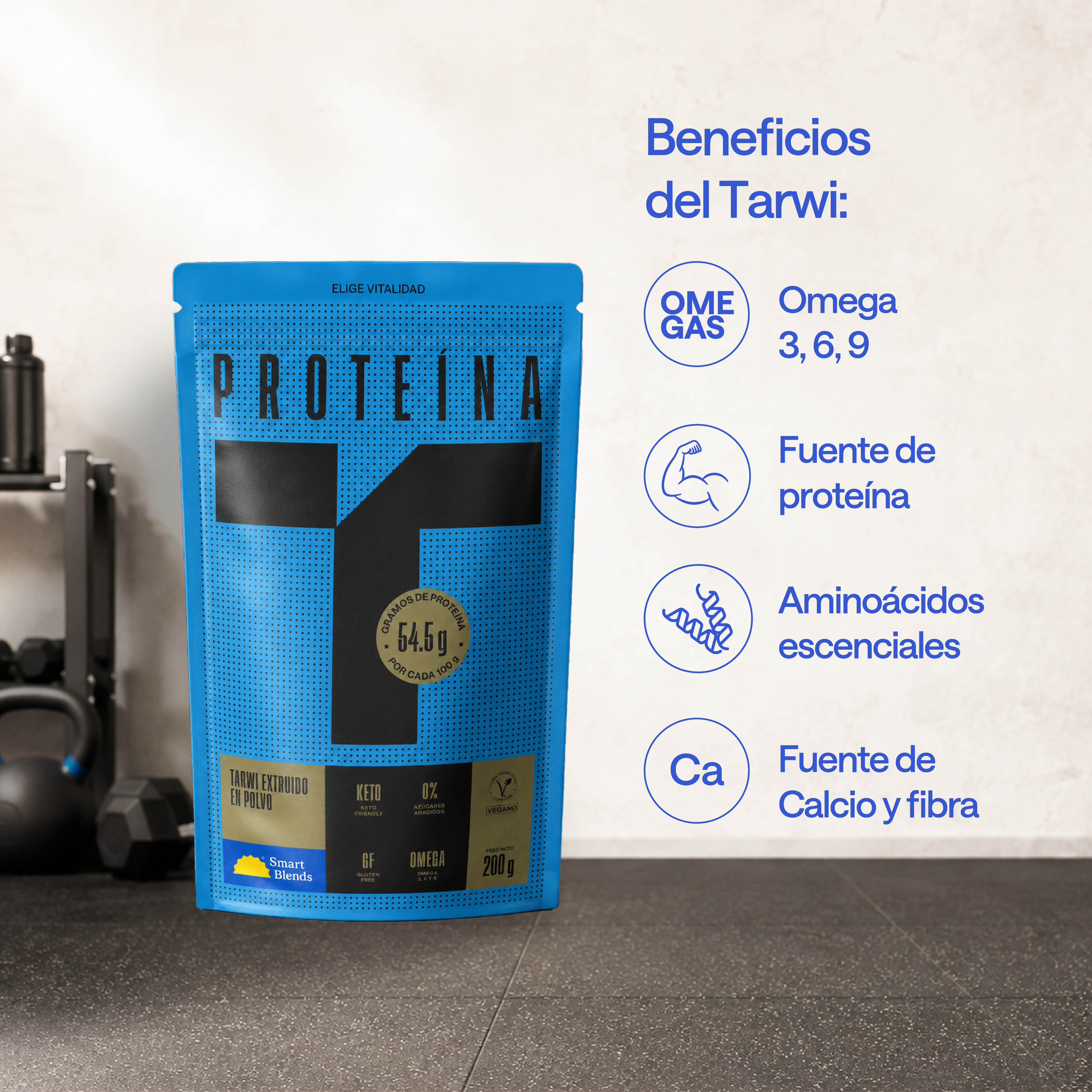 Pack Tarwi Proteinas 200g