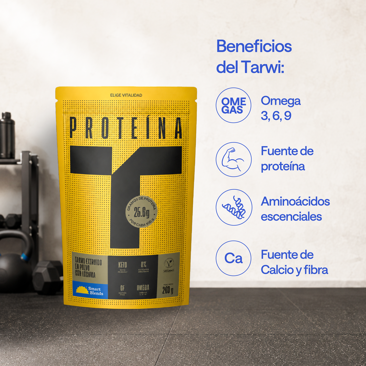 Proteína de tarwi con lucuma 200g