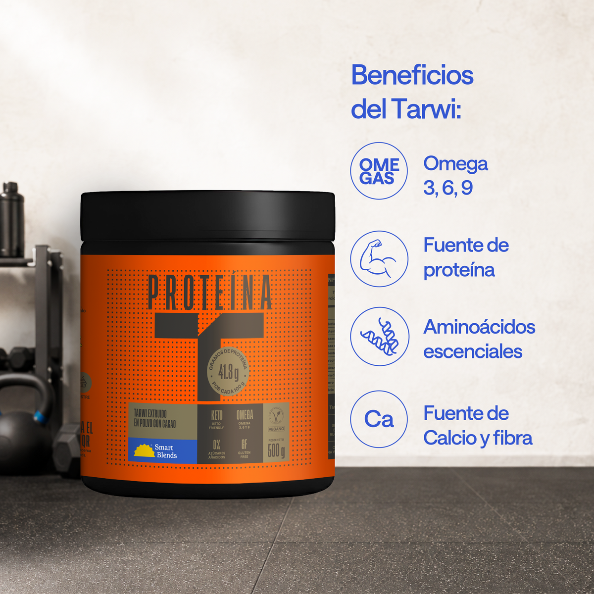 Proteina En Polvo De Chocolate Con Tarwi 500gr