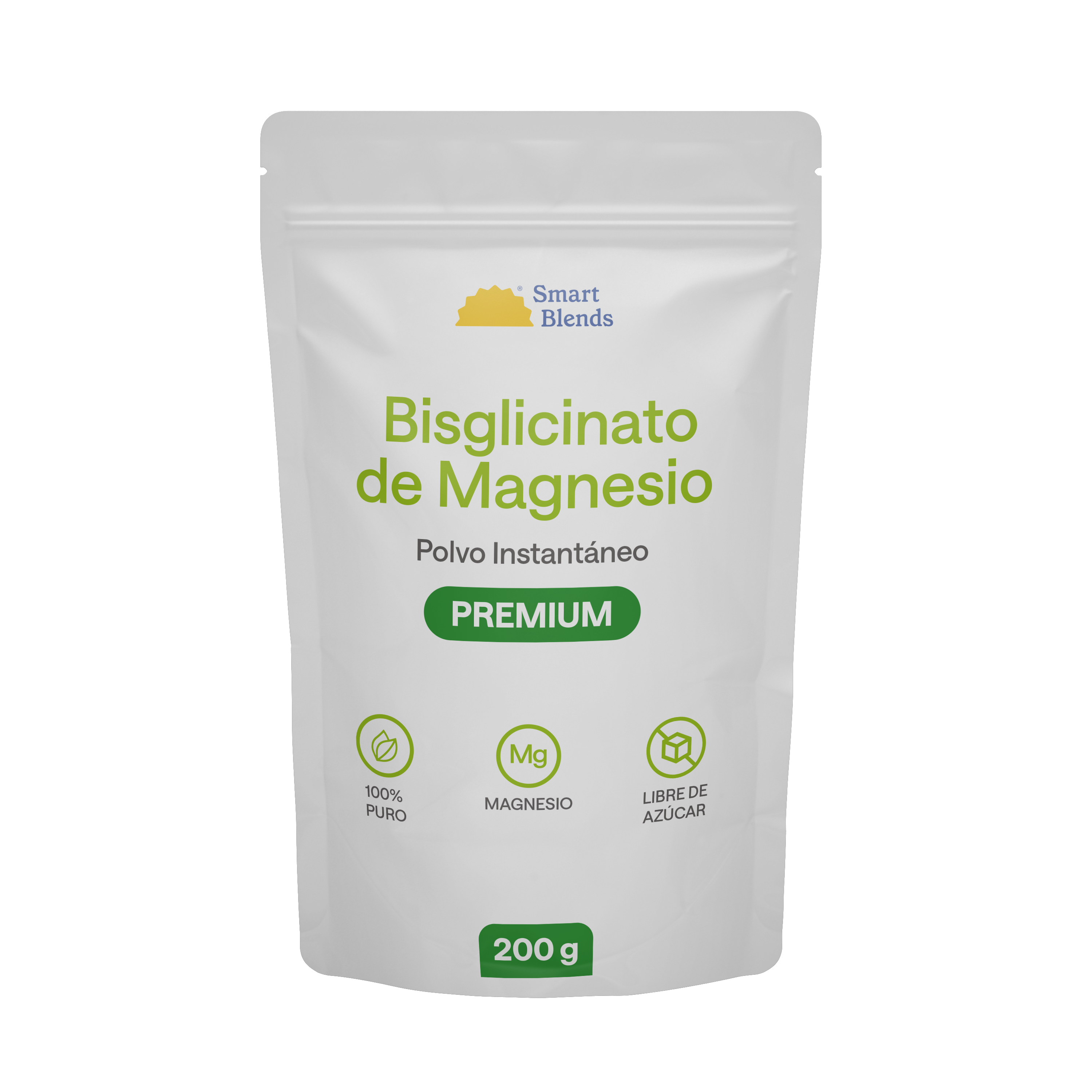 Bisglicinato de Magnesio Premium 200g
