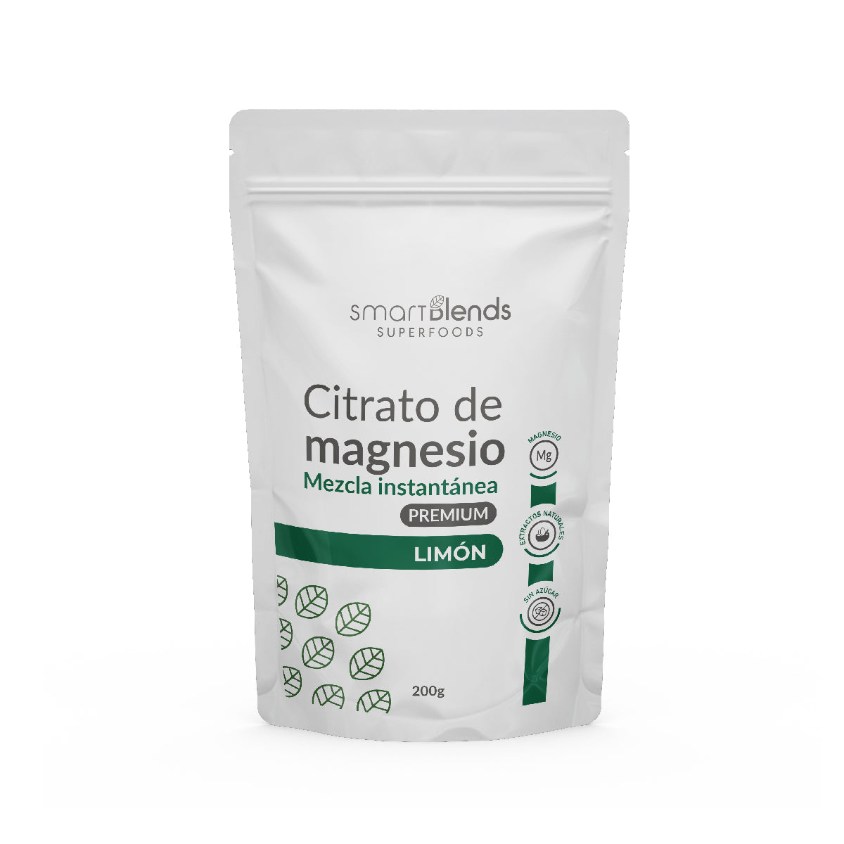 Citrato de Magnesio Premium Limón 200g