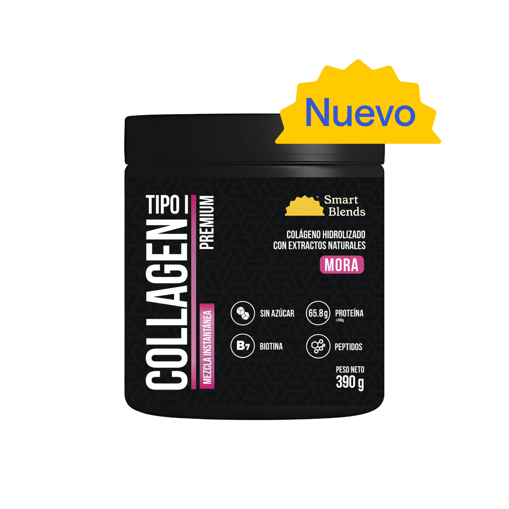 Colageno Hidrolizado Tipo 1 Premium Mora 390g