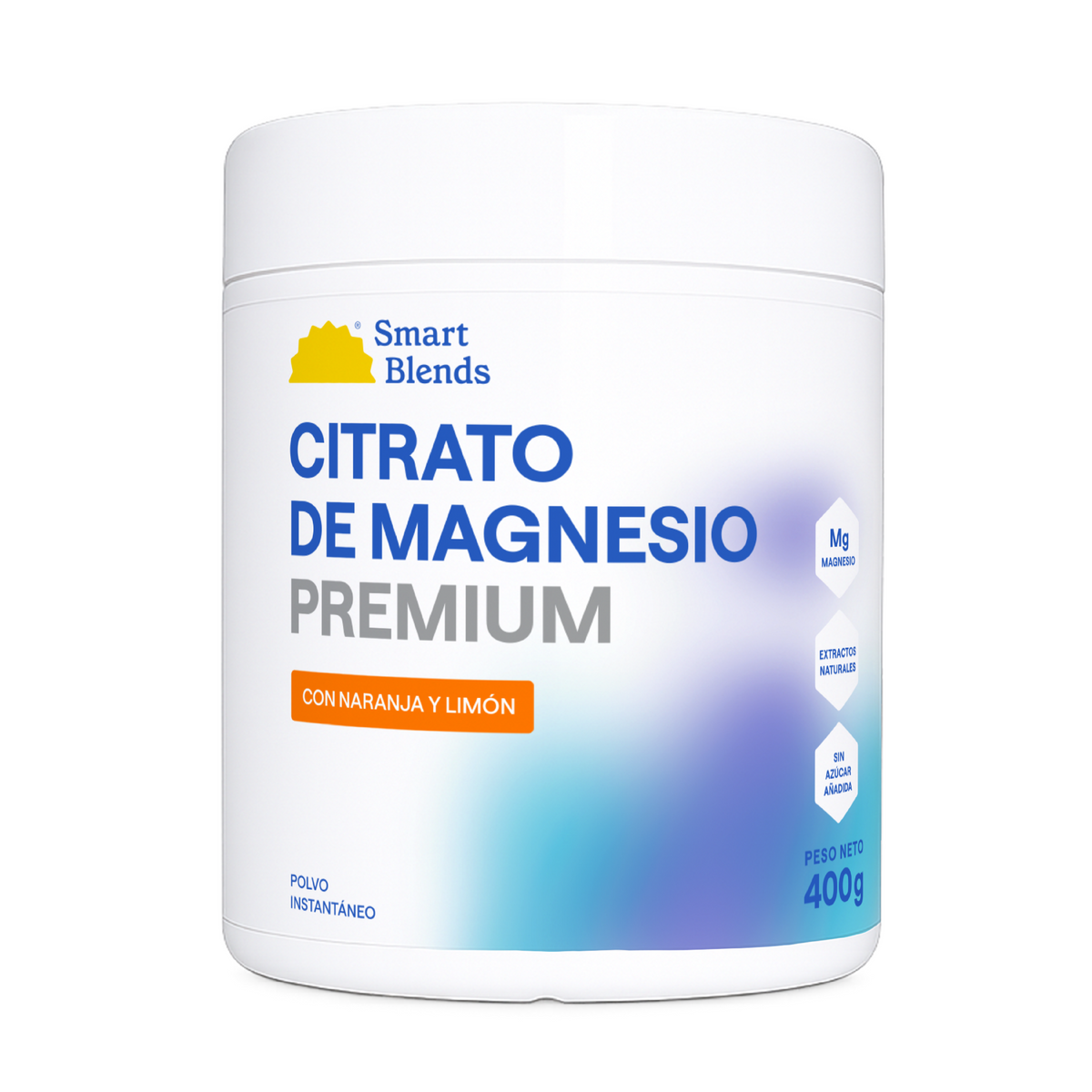 Citrato Magnesio Con Naranja Y Limón 400g