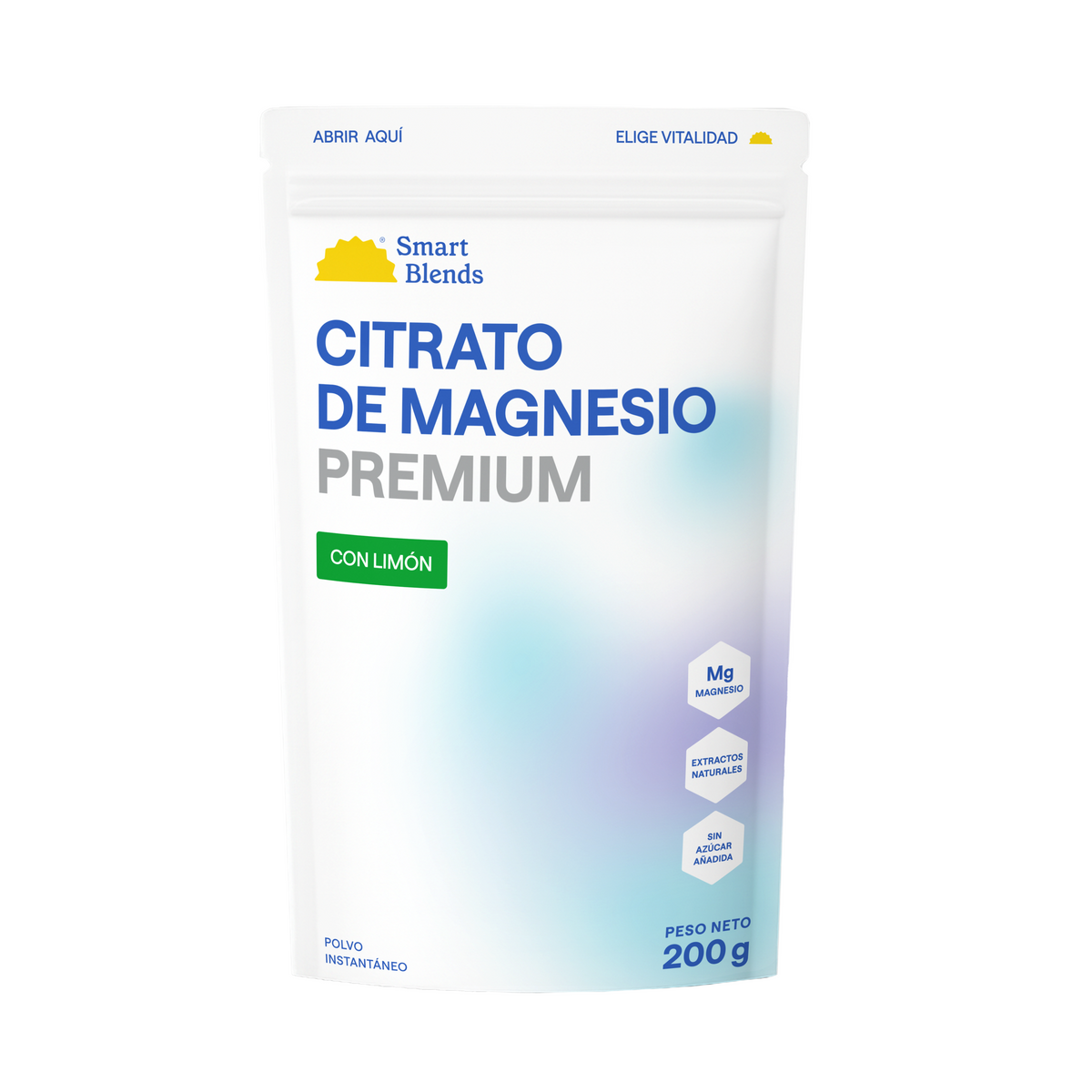 Citrato De Magnesio Con Limon Premium 200g