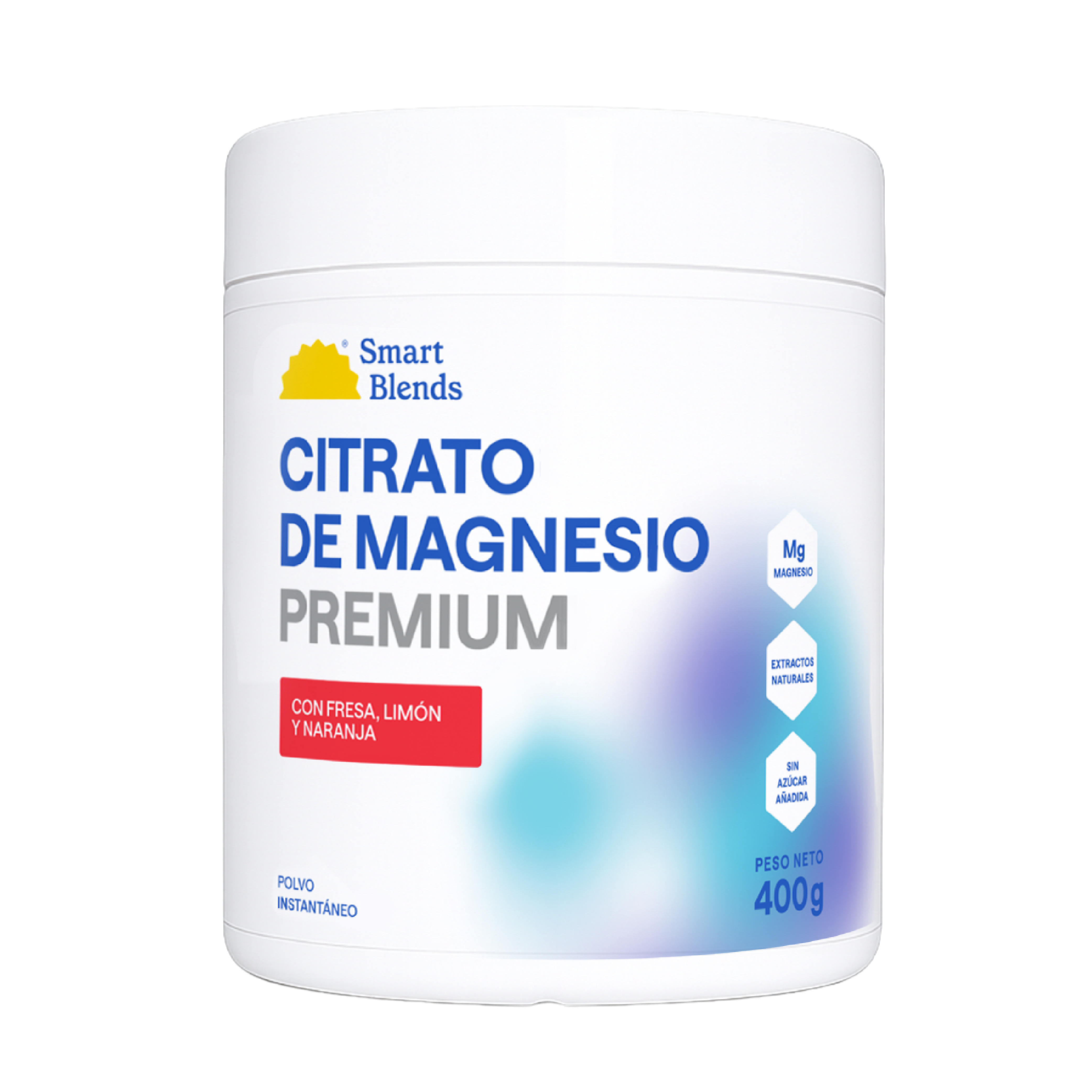 Citrato Magnesio Fresa, Limón Y Naranja 400g