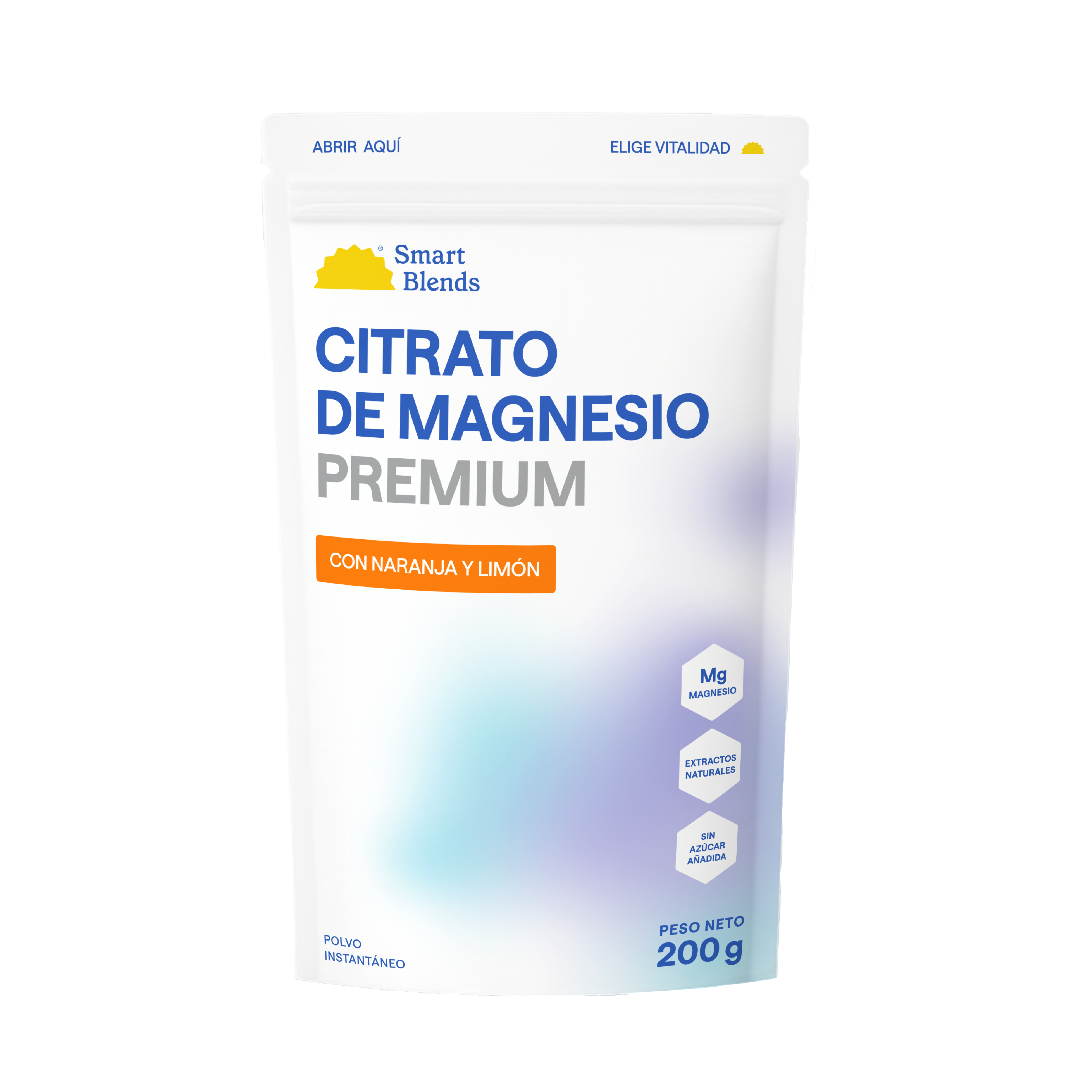 Citrato Magnesio Con Naranja Y Limón 200g