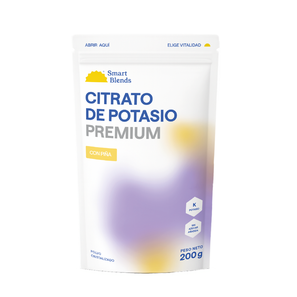 Citrato De Potasio con Piña 200g