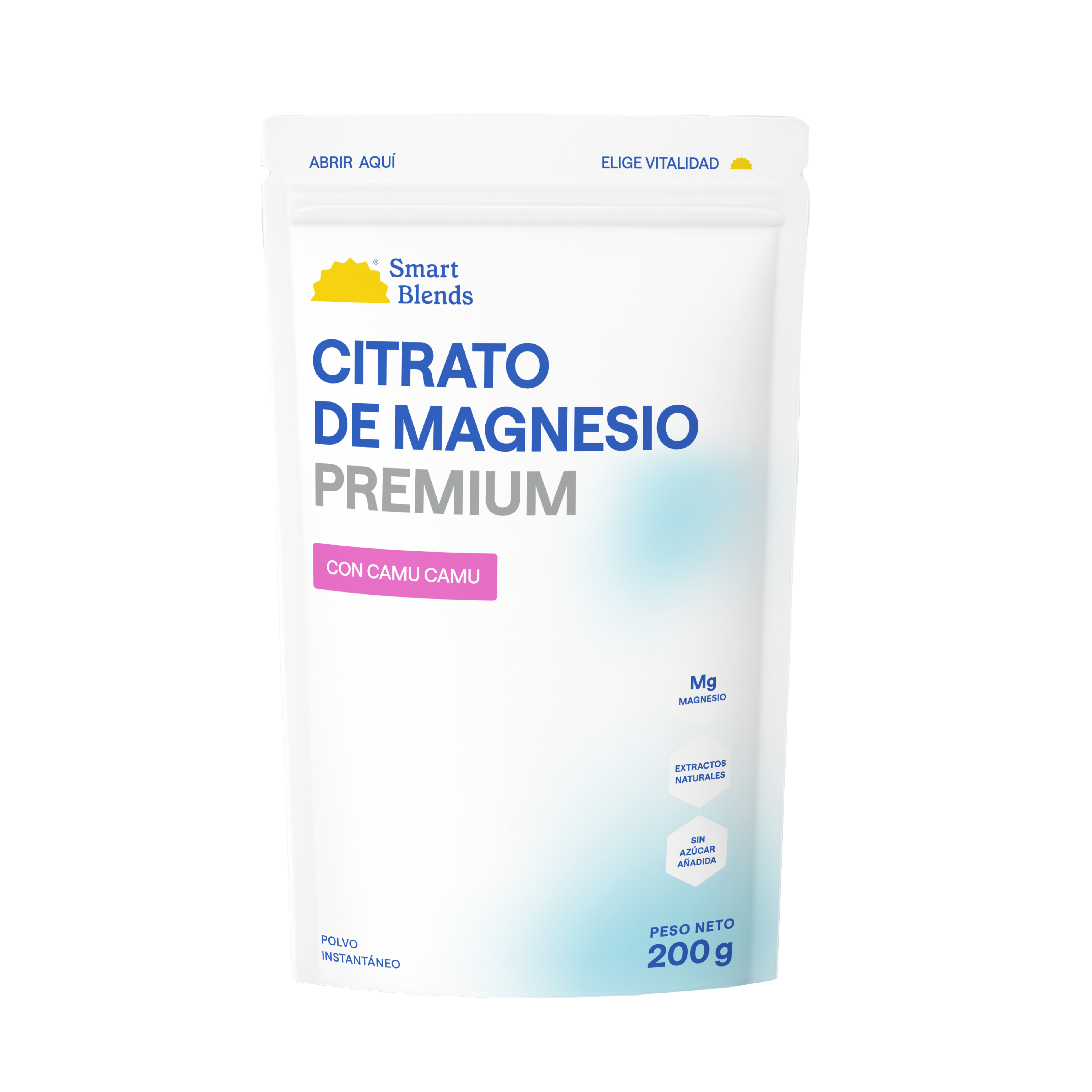 Citrato Magnesio Y Camu Camu Premium 200g