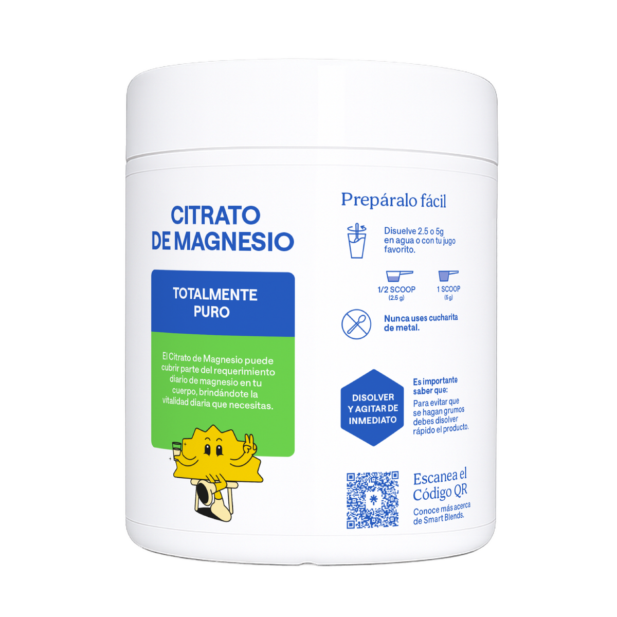 Citrato De Magnesio En Polvo 400g
