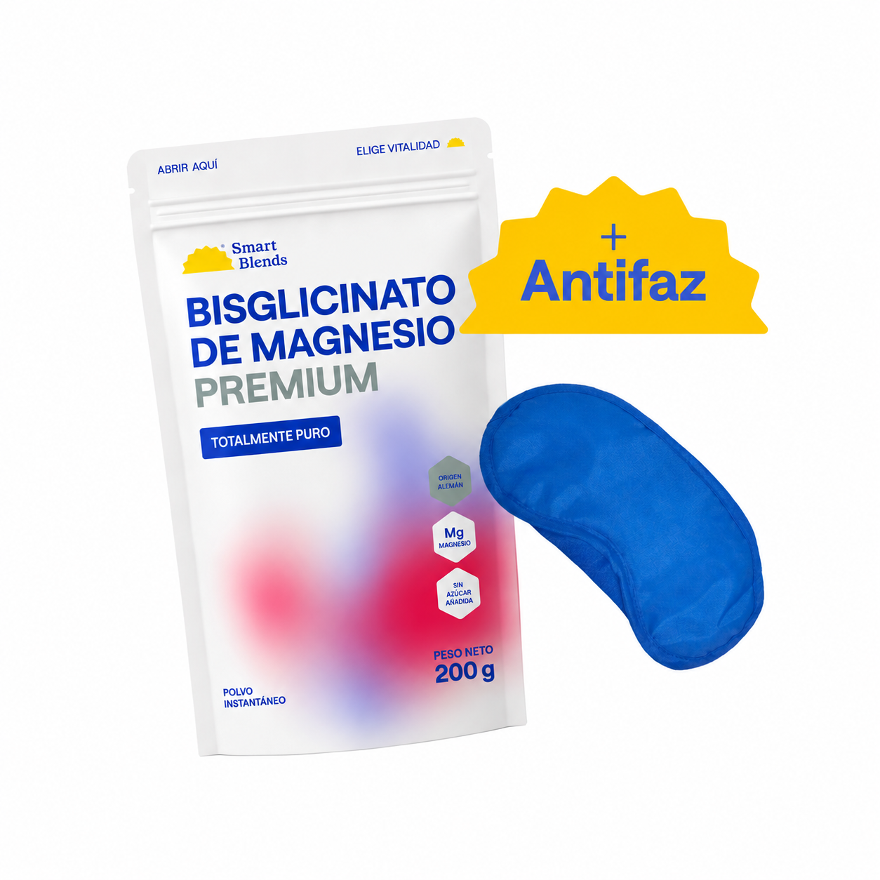 Bisglicinato De Magnesio Premium 200g
