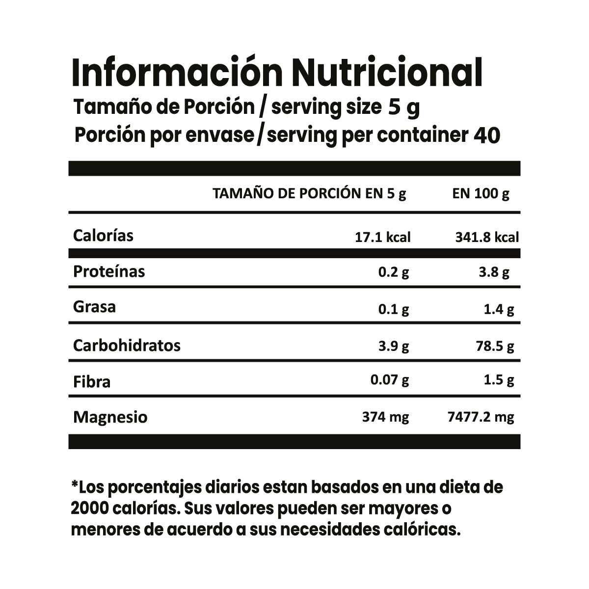 Citrato de Magnesio Cúrcuma 200g