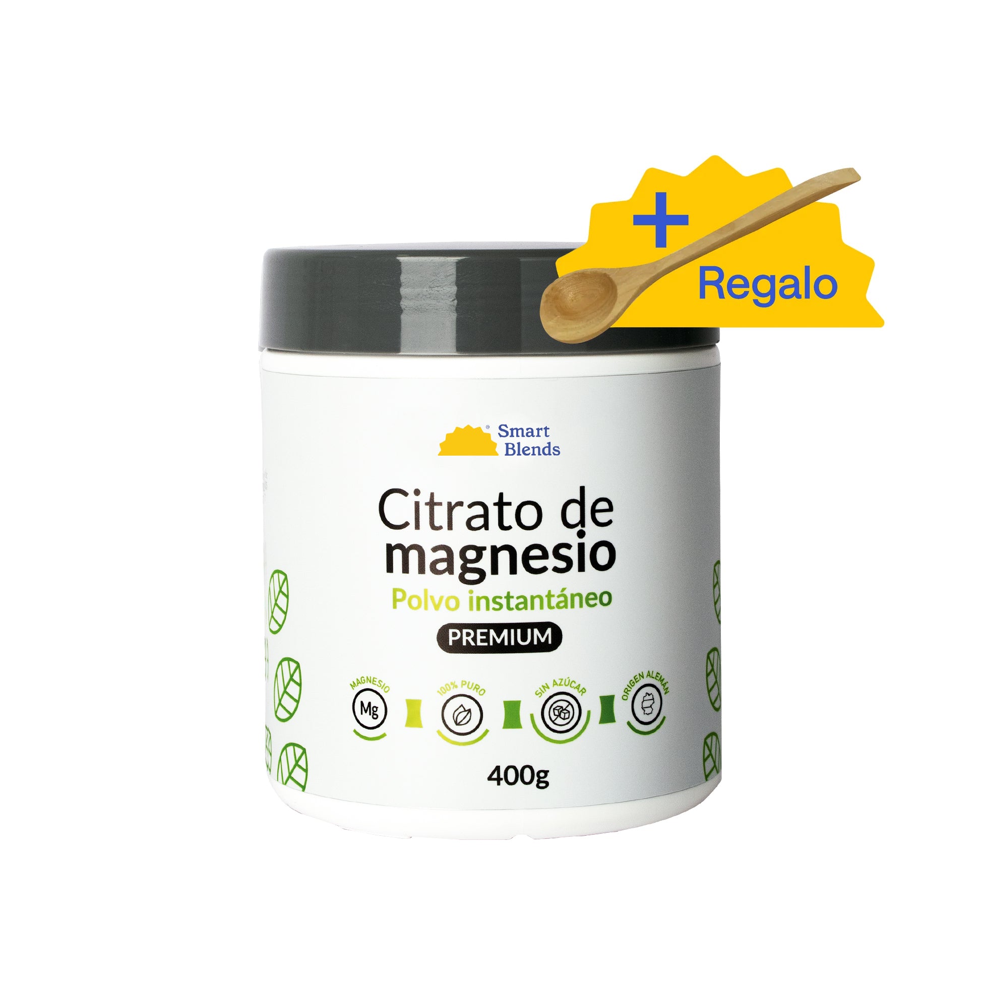 Citrato de Magnesio Premium 400g El Segundo Con 20% De Descuento