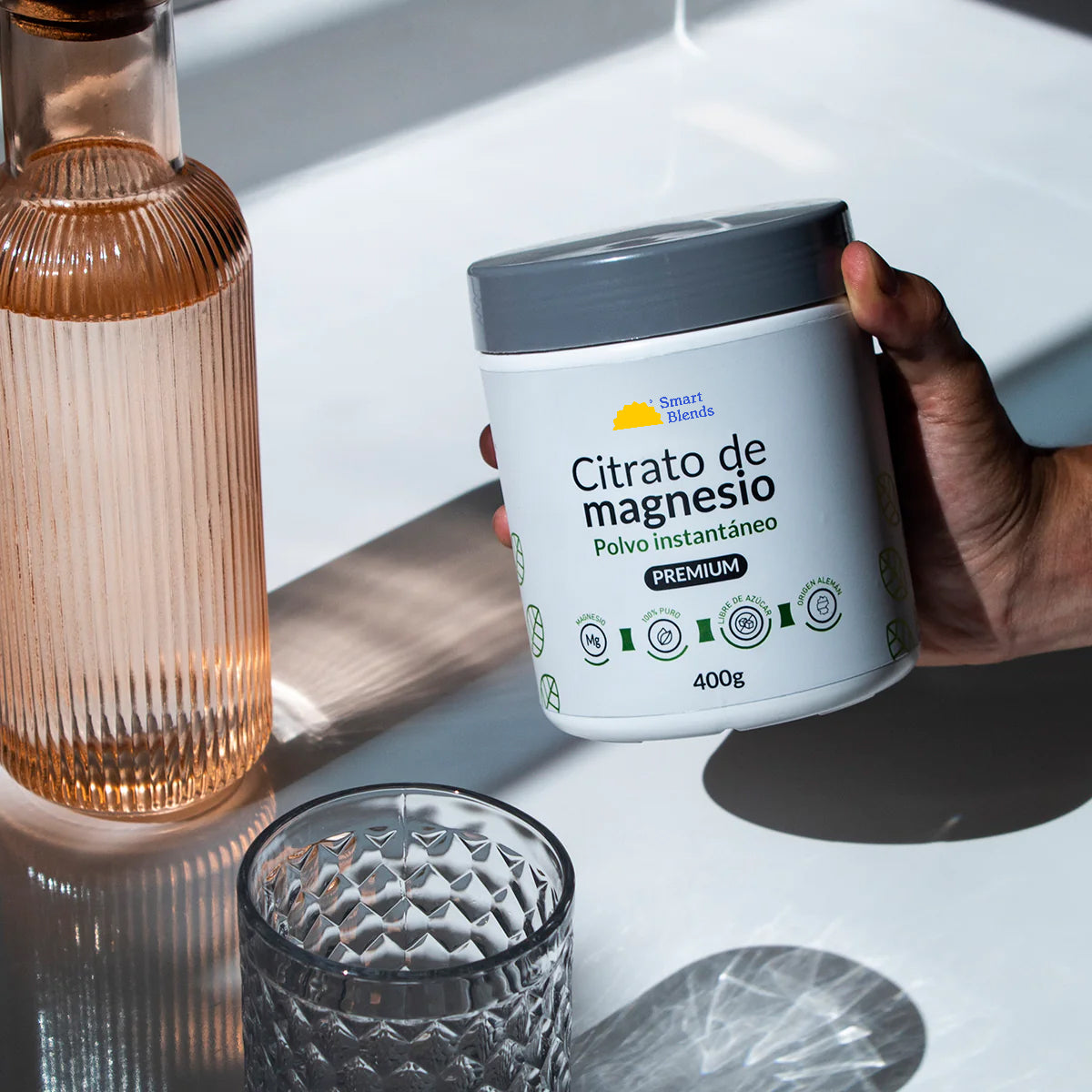 Citrato de Magnesio Premium 400g El Segundo Con 20% De Descuento