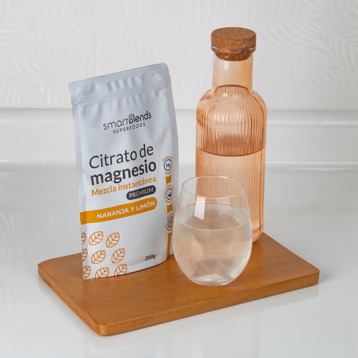 Citrato de Magnesio Premium Naranja y Limón 200g