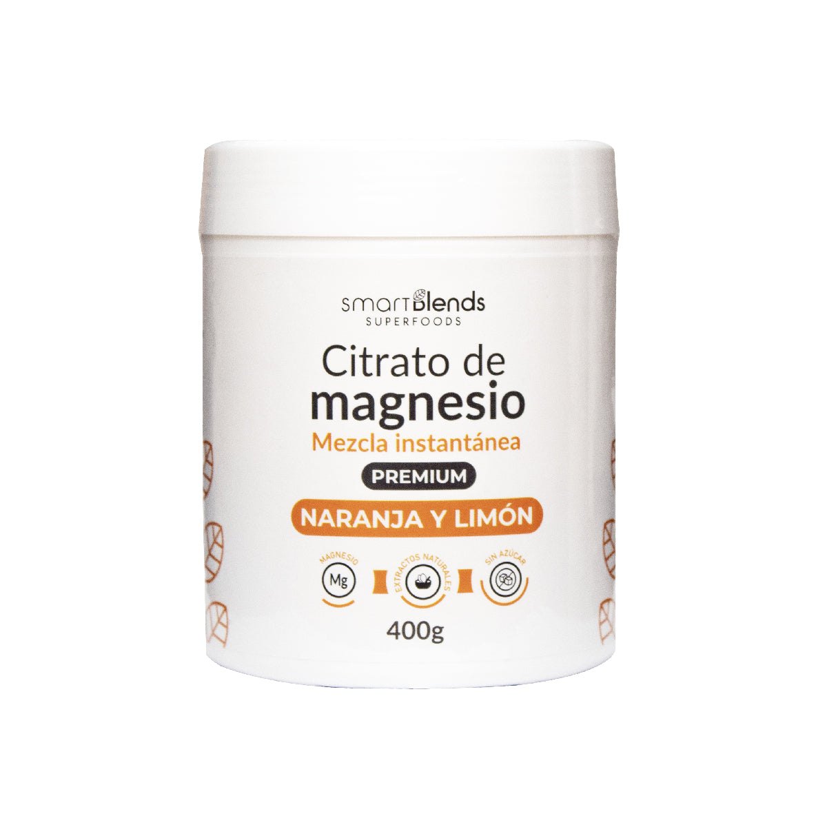 Citrato de Magnesio Premium Naranja y Limón 400g