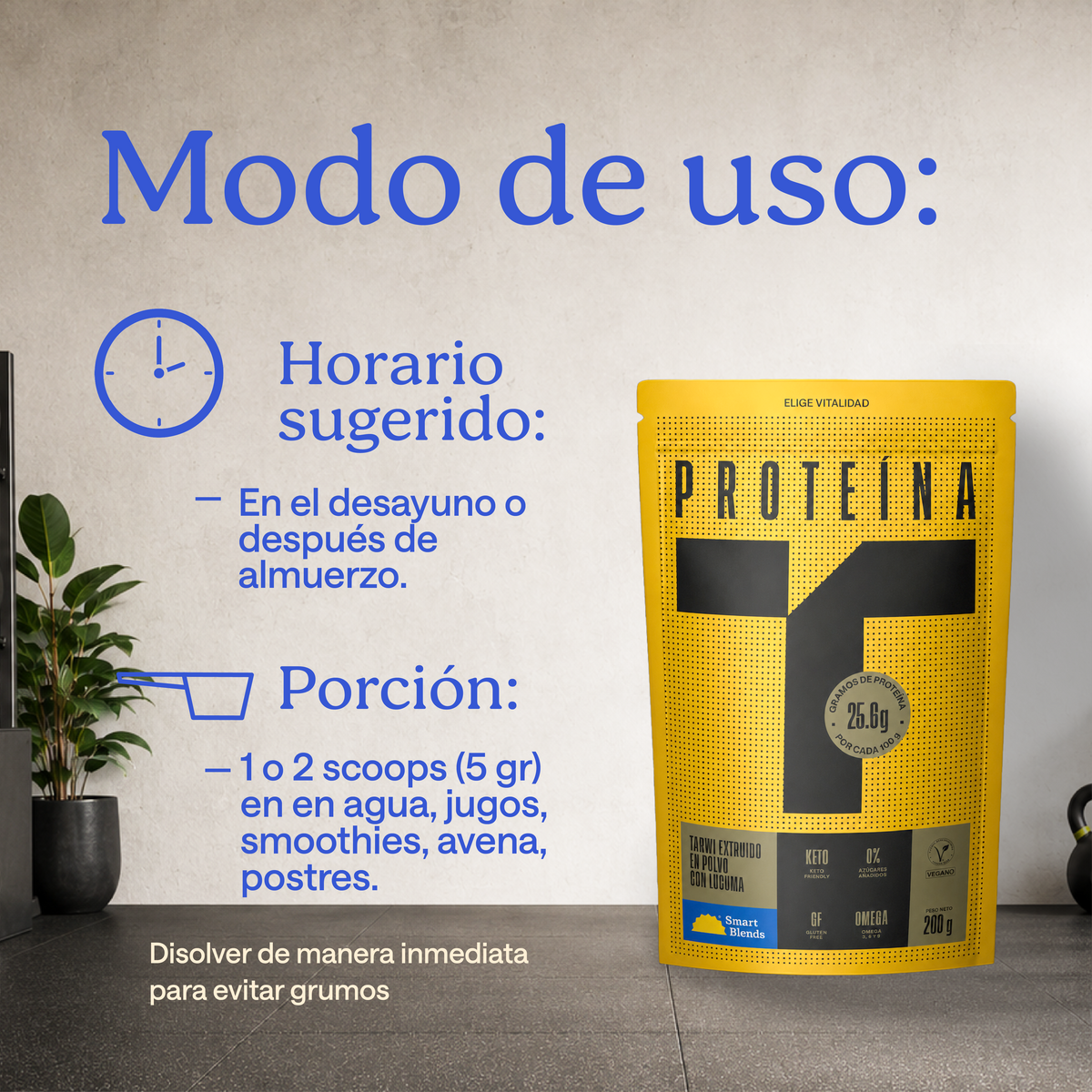 Proteína de tarwi con lucuma 200g