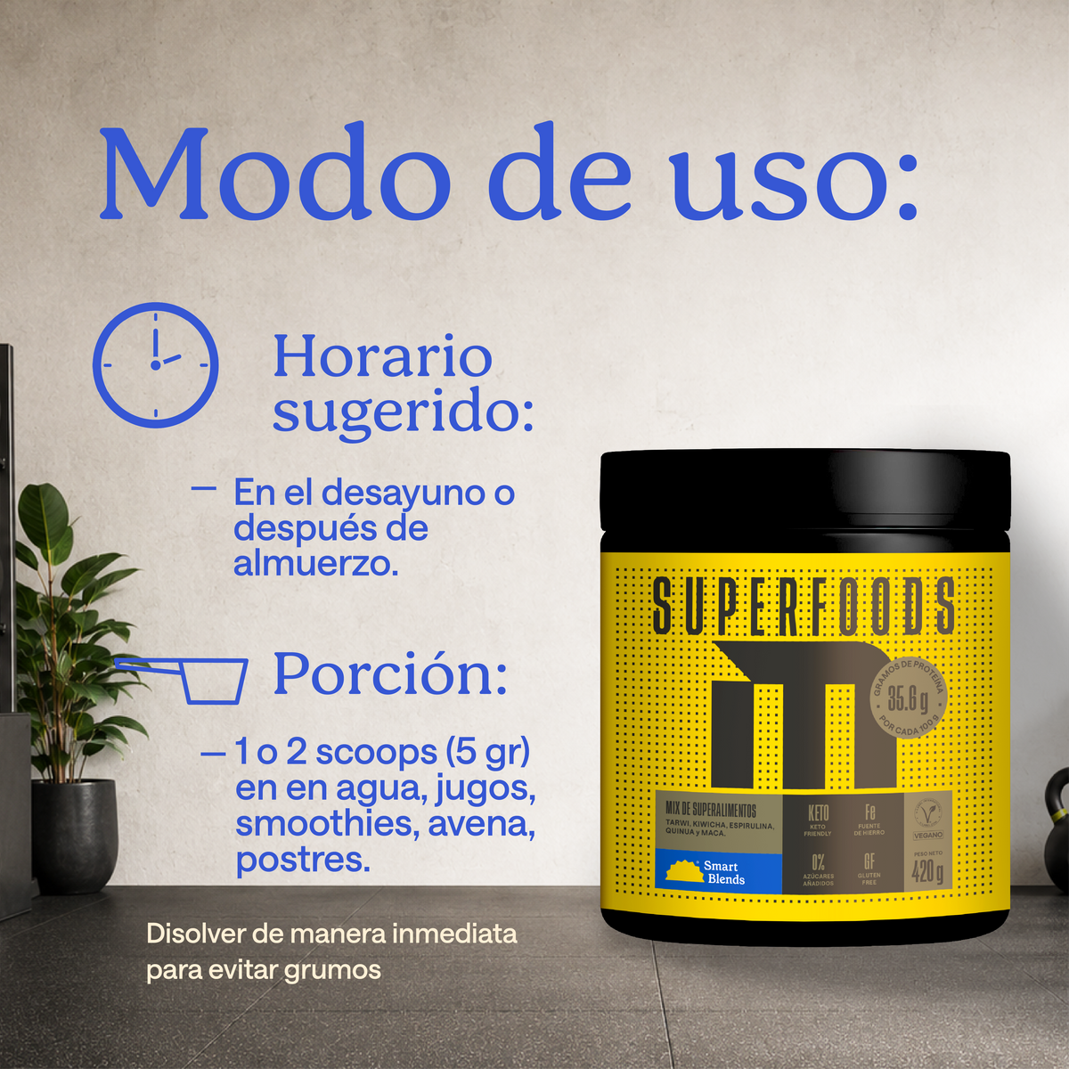 Mix de super alimentos 420gr - Suplemento Energia
