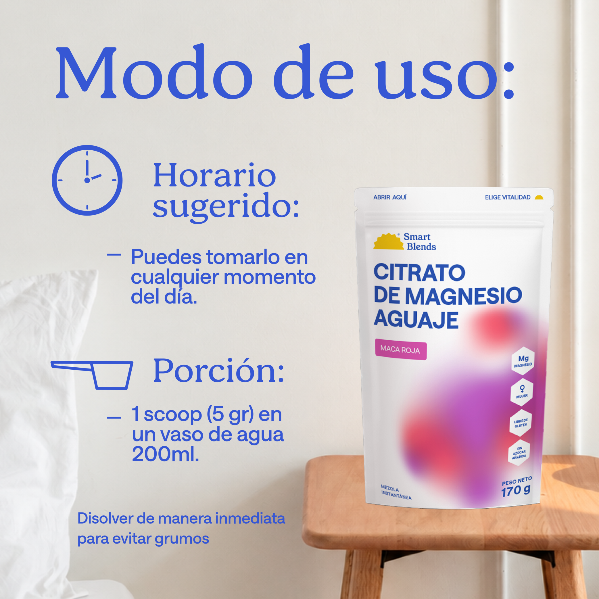 Citrato De Magnesio Mujer Aguaje + Maca Negra – Pack Pareja - Pack Pareja