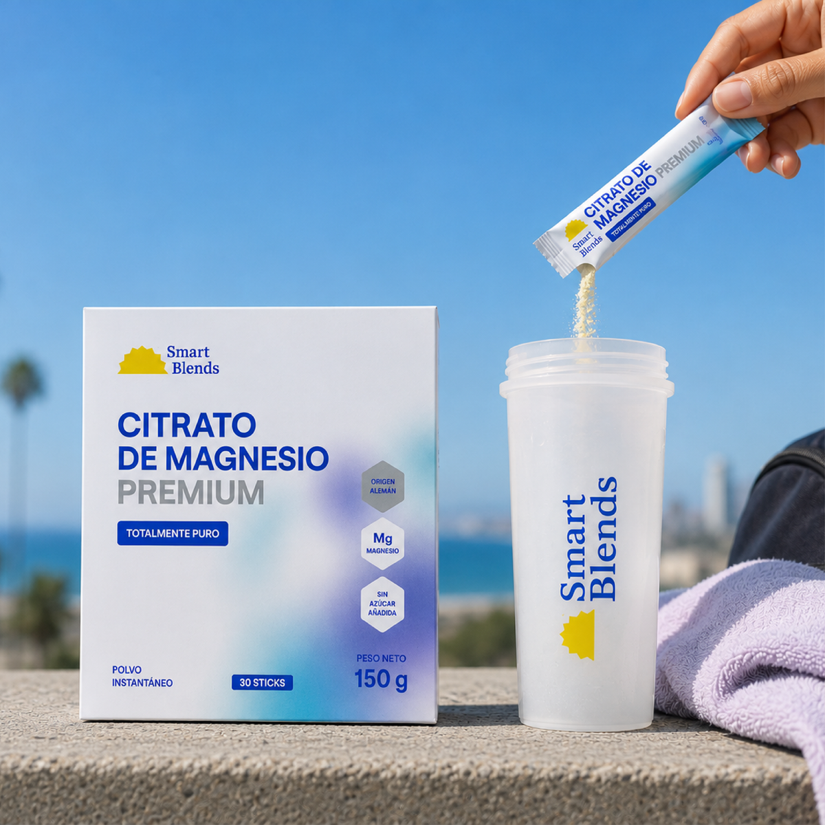 Citrato De Magnesio En Sobres Premium x 30uds