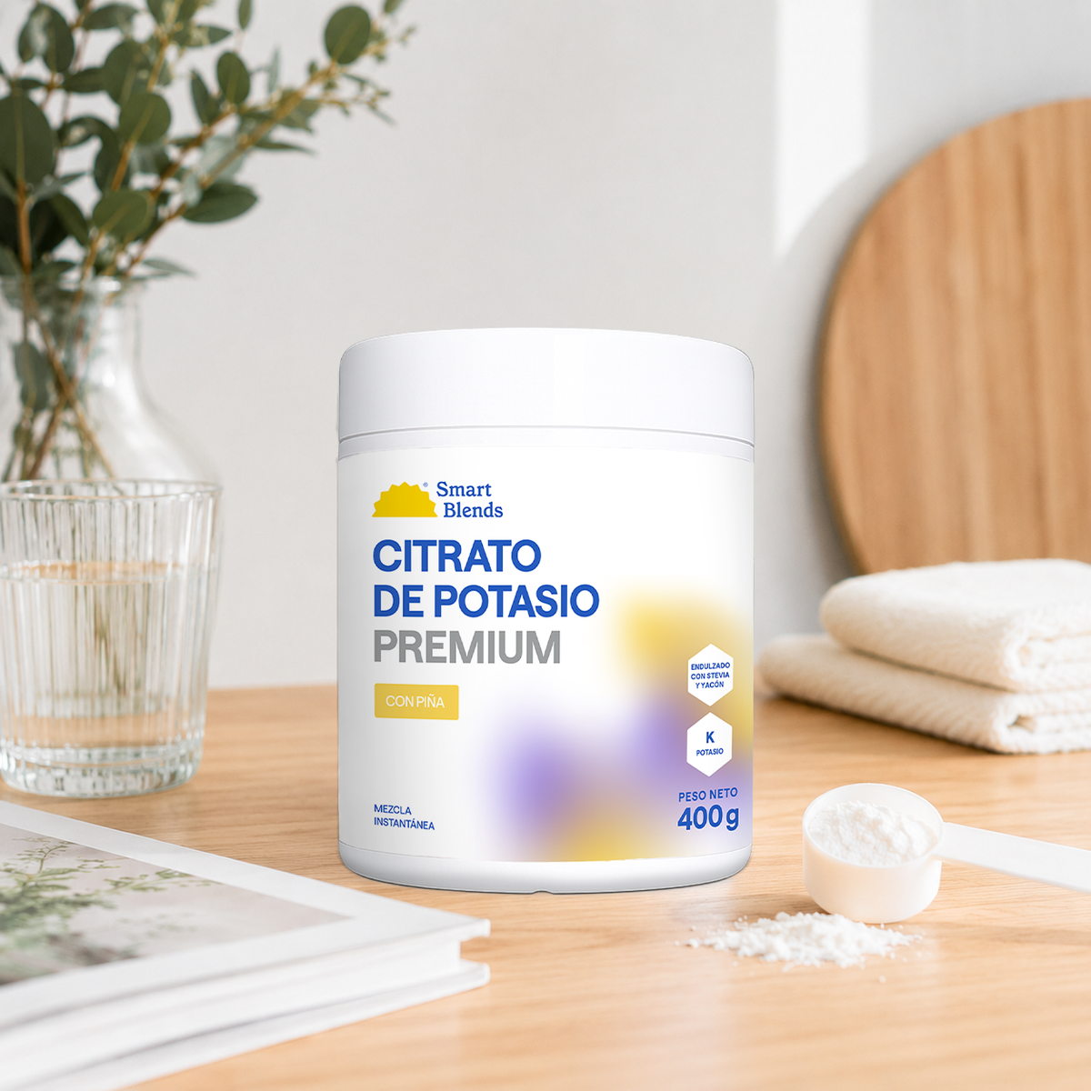 Citrato De Potasio con Piña 400g