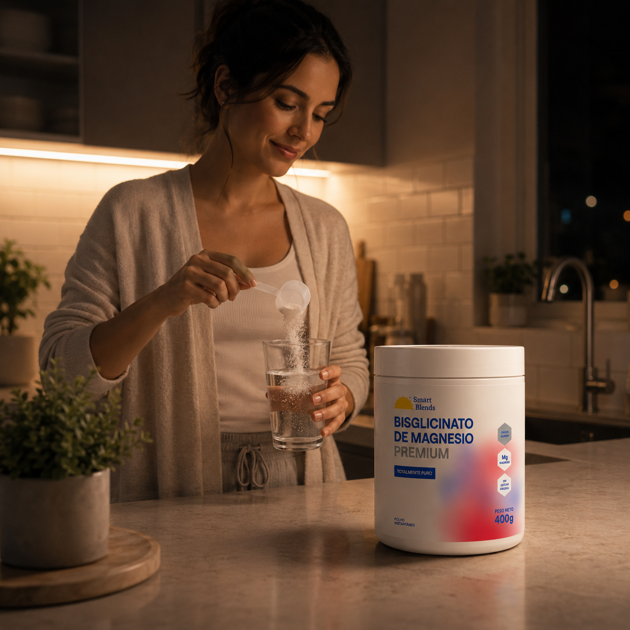 Bisglicinato De Magnesio Premium 400g