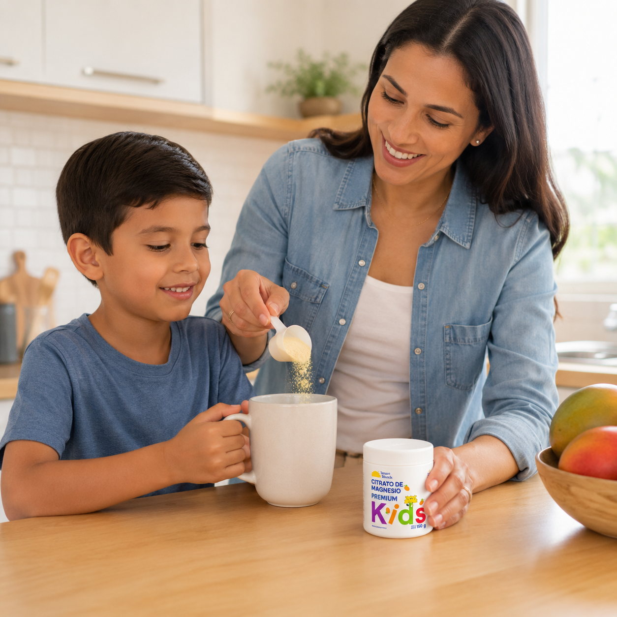 Citrato De Magnesio Para Niños Mango 150gr