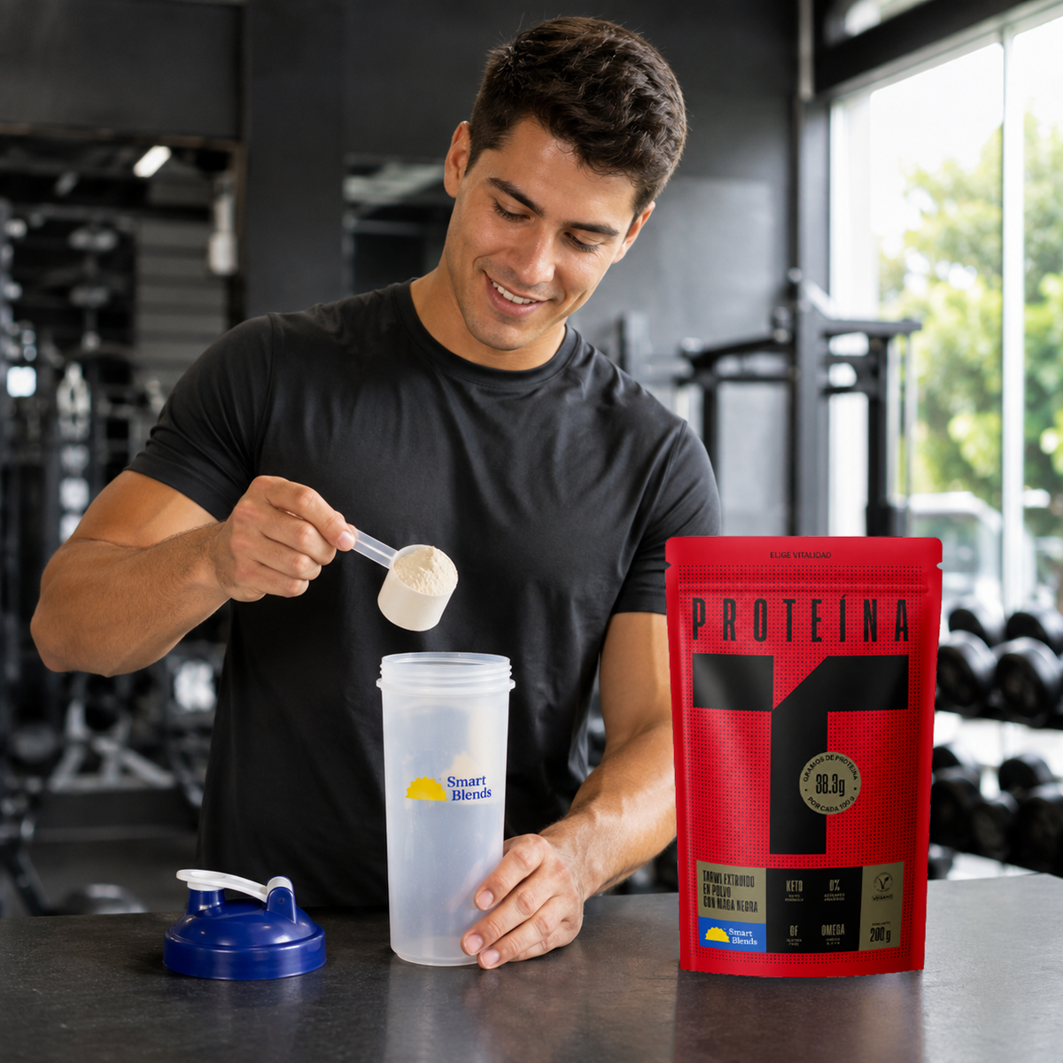 Proteína De Tarwi Con Maca negra 200g