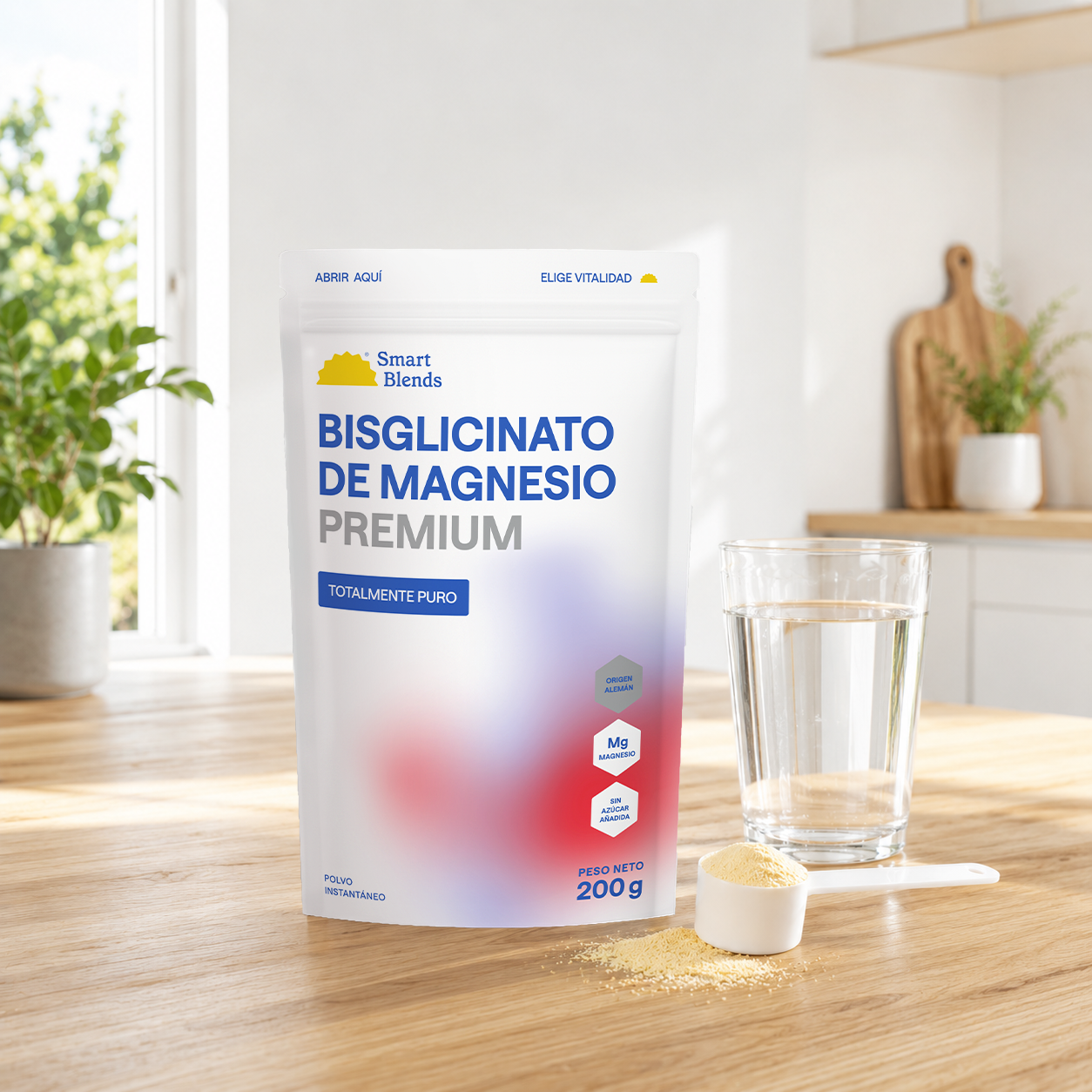 Pack Bisglicinato De Magnesio Premium 200g