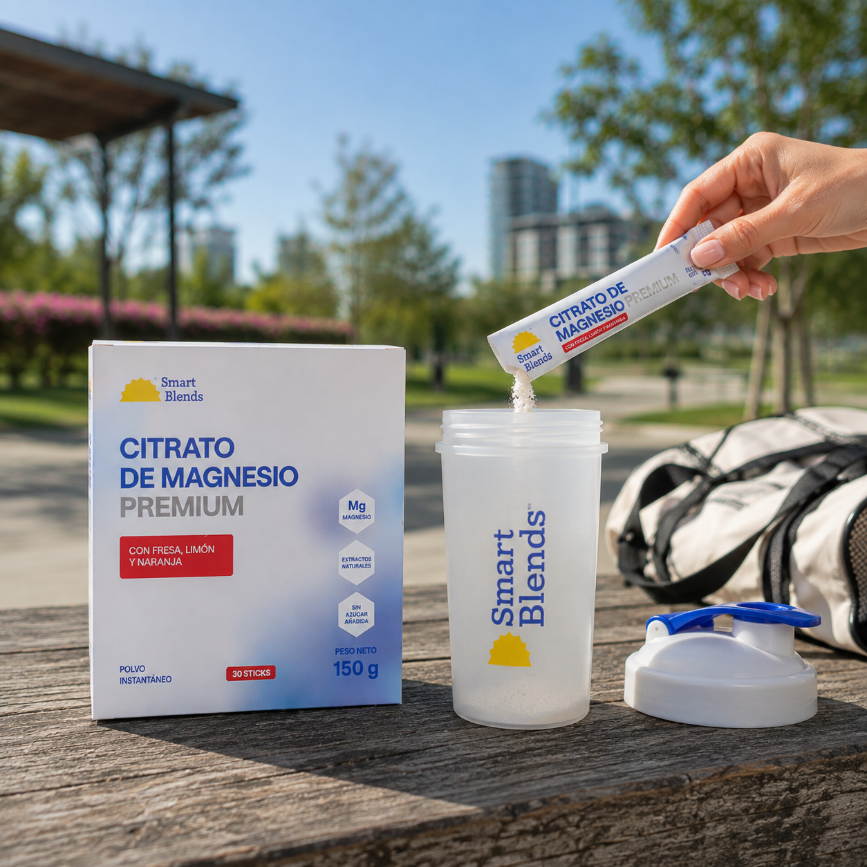 Citrato De Magnesio En Sobres Fresa x30uds