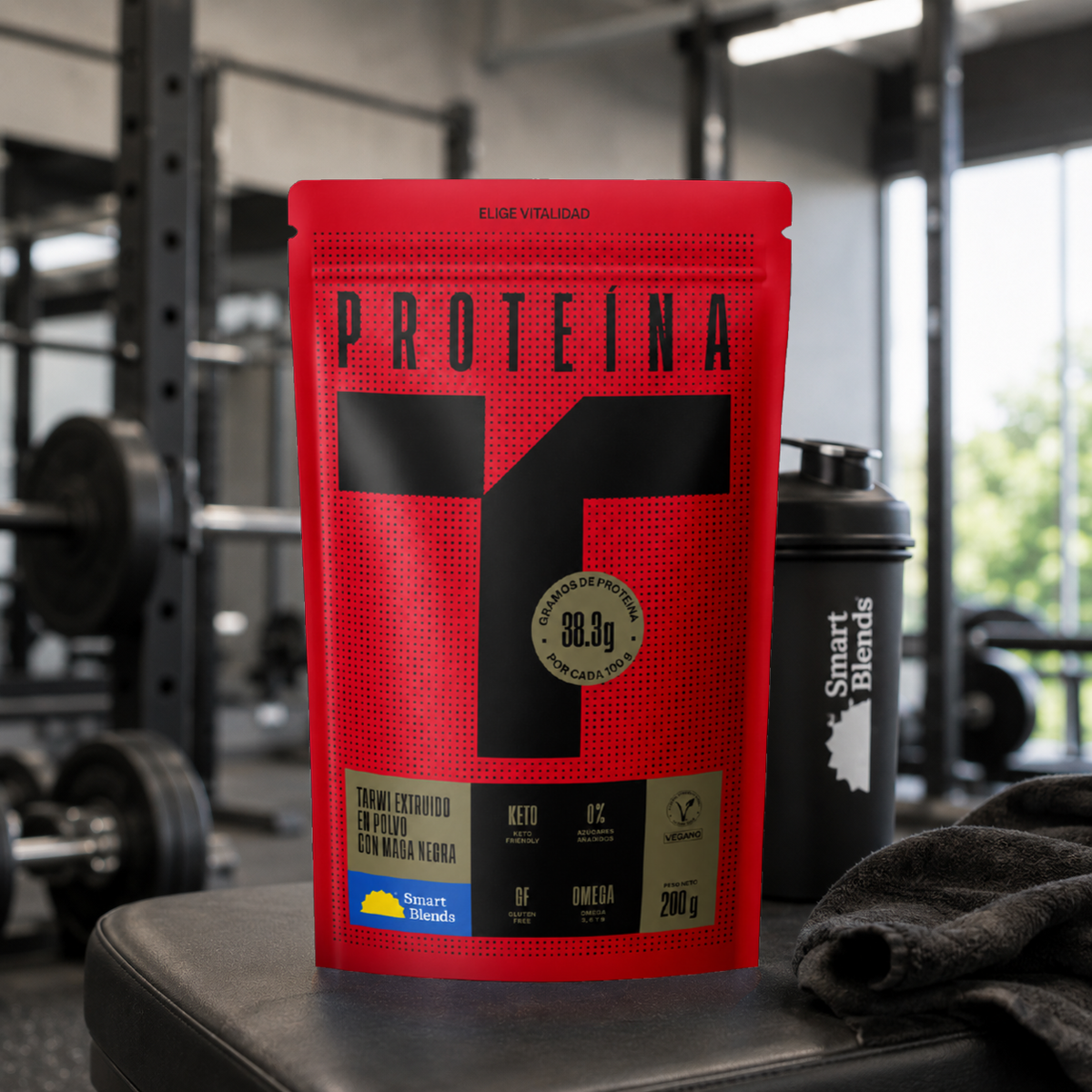 Proteína De Tarwi Con Maca negra 200g