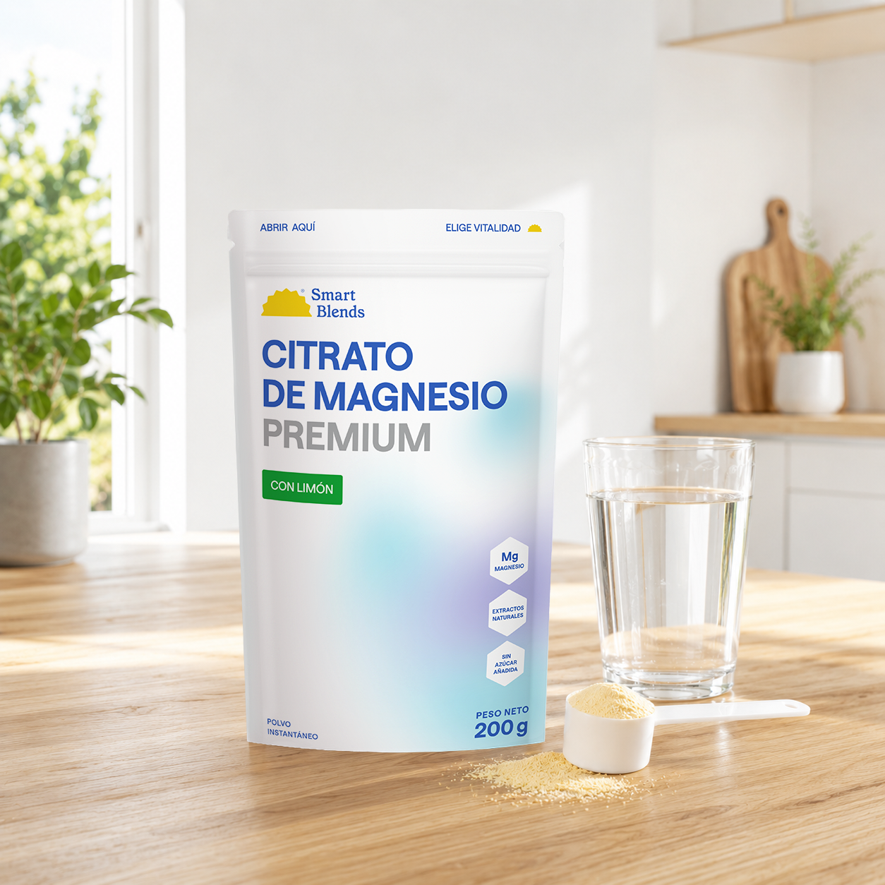Citrato De Potasio Y Magnesio 200gr - Pack Duo Power 200g