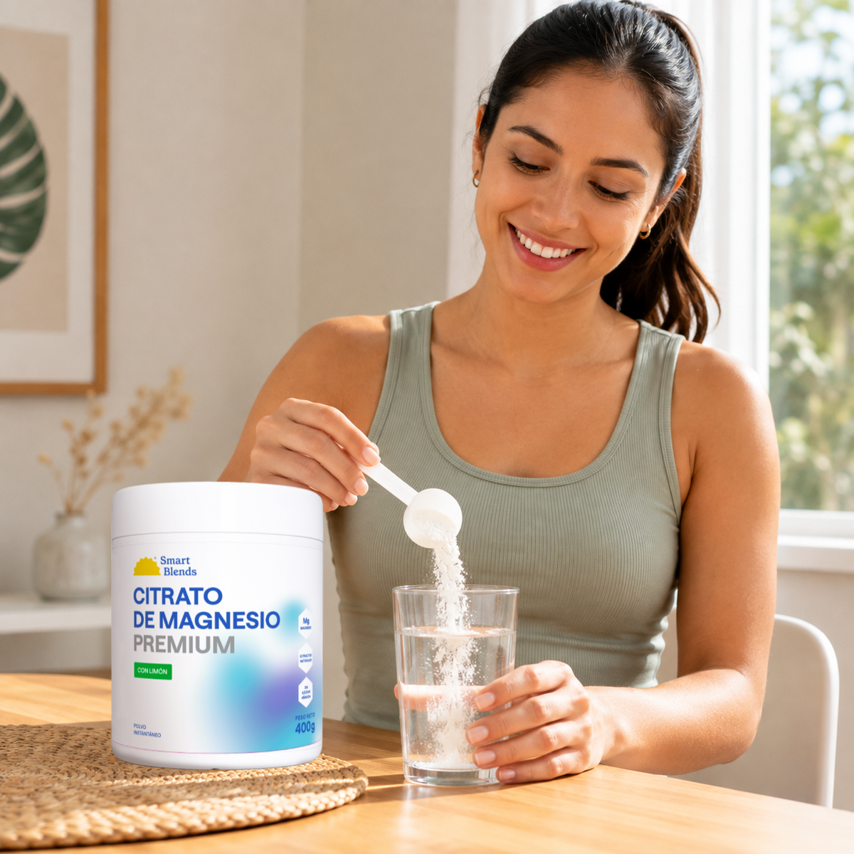 Citrato De Magnesio Con Limon Premium 400g