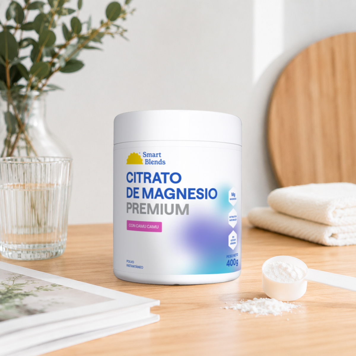 Citrato Magnesio Y Camu Camu 400g