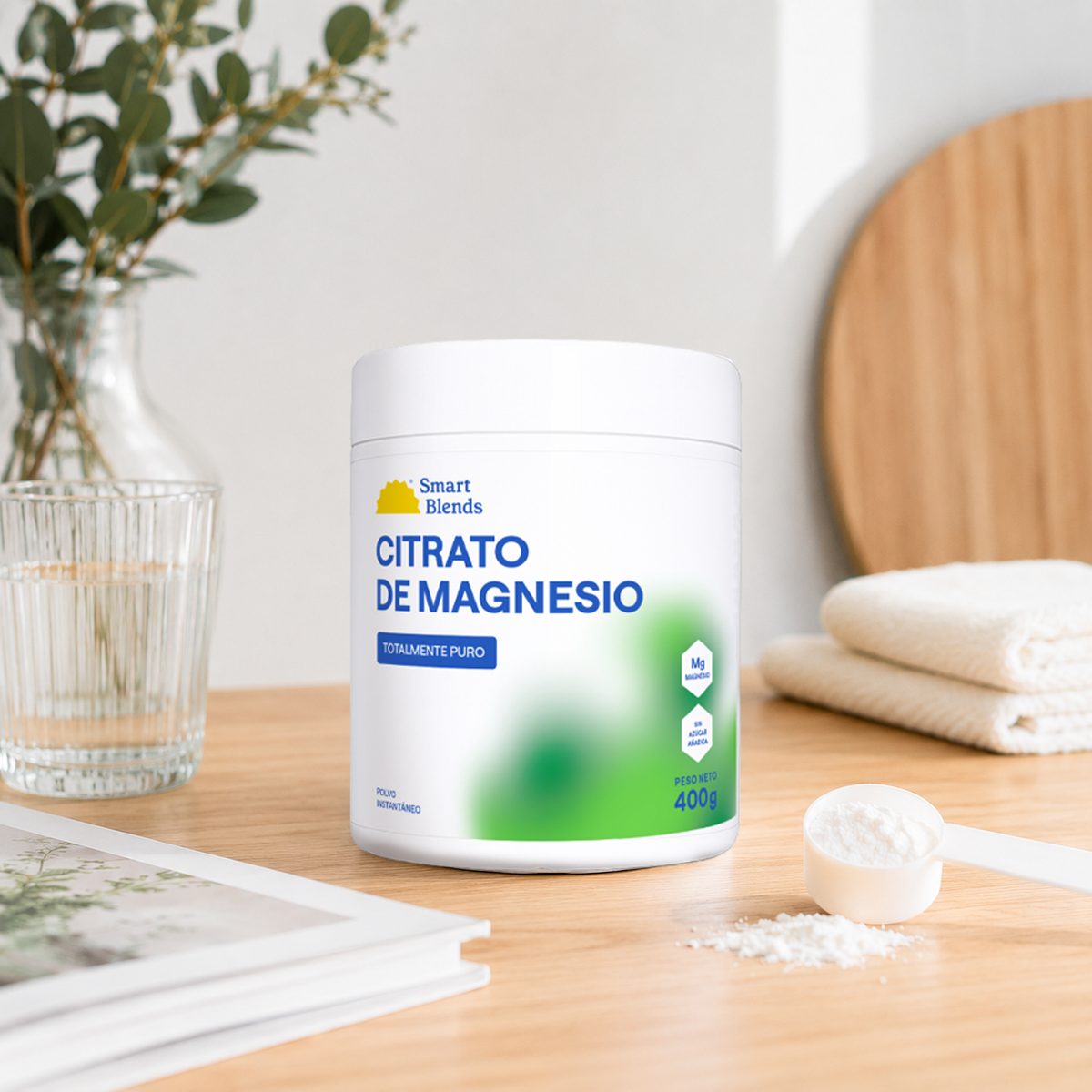 Citrato De Magnesio En Polvo 400g