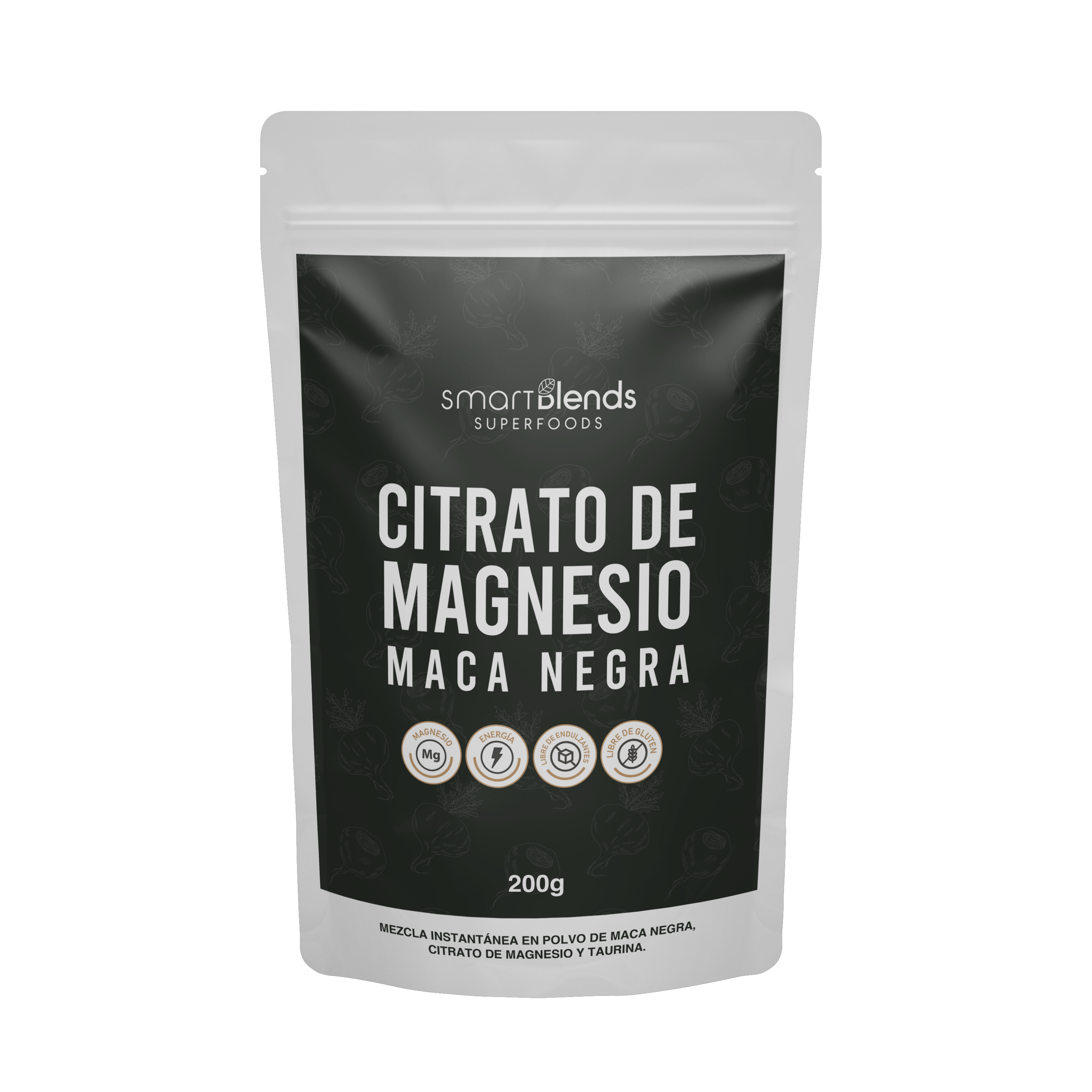 Citrato de Magnesio Maca Negra 200g