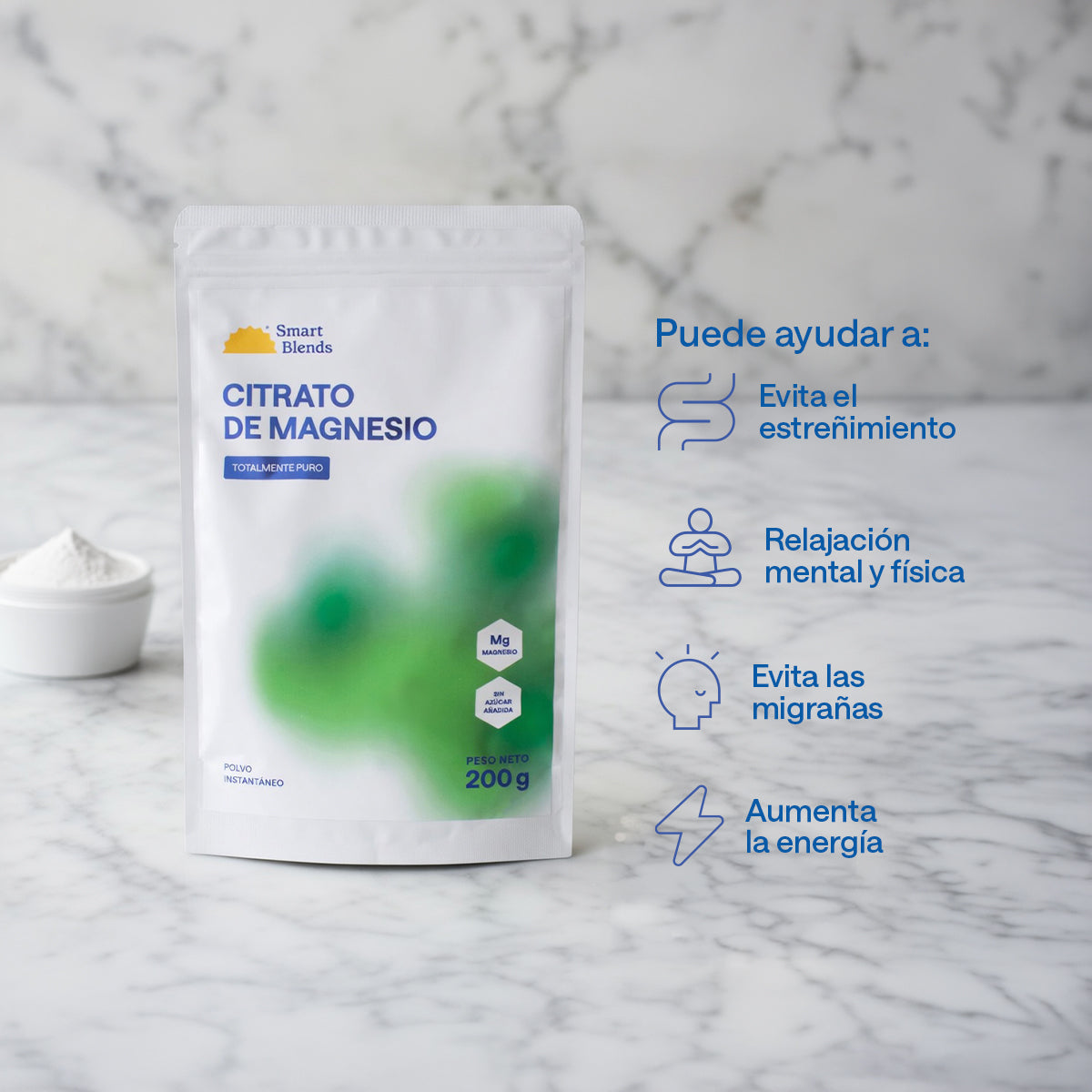 Citrato de Magnesio 200g