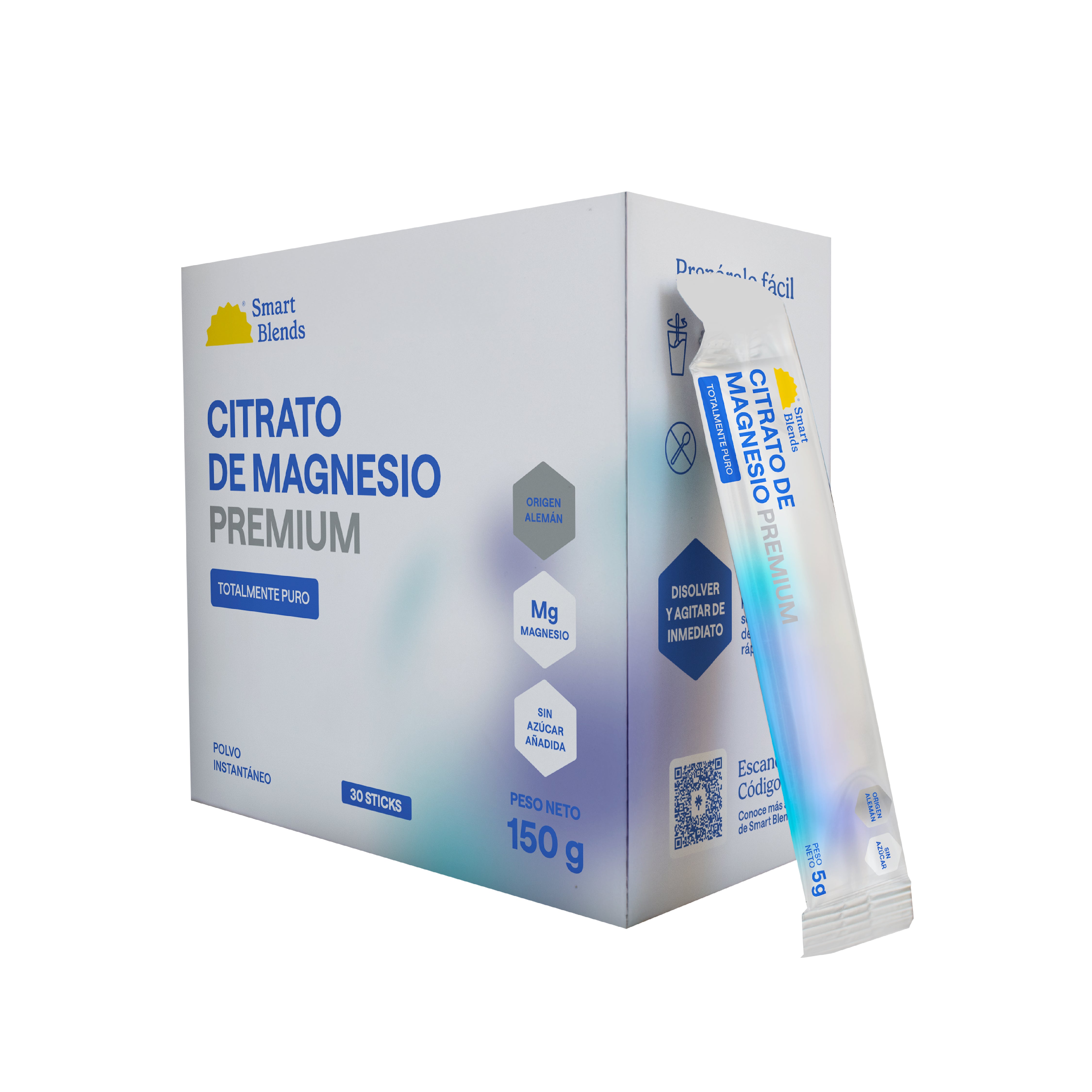 Citrato de Magnesio Premium Caja x 30 sachets
