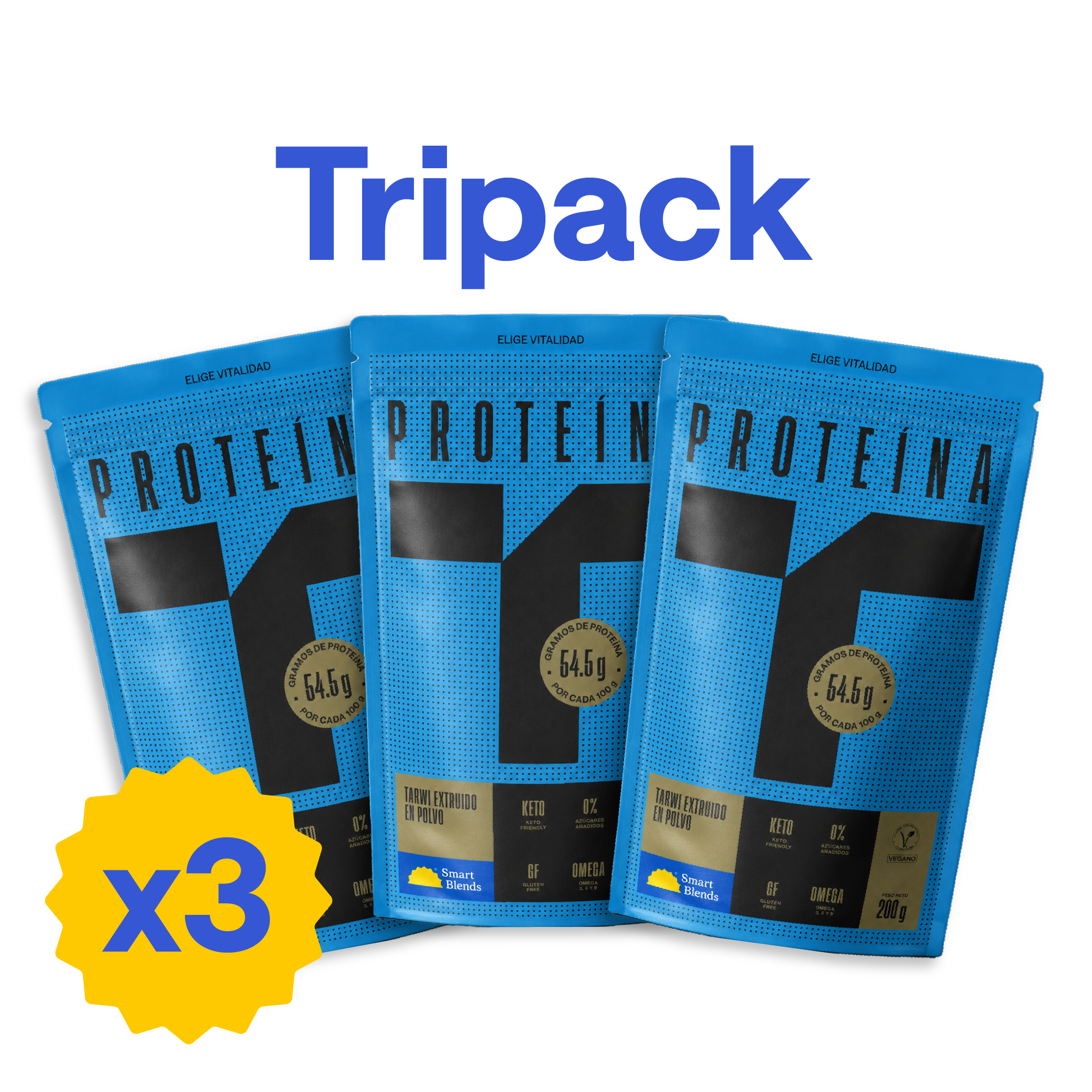 Pack Tarwi Proteinas 200g