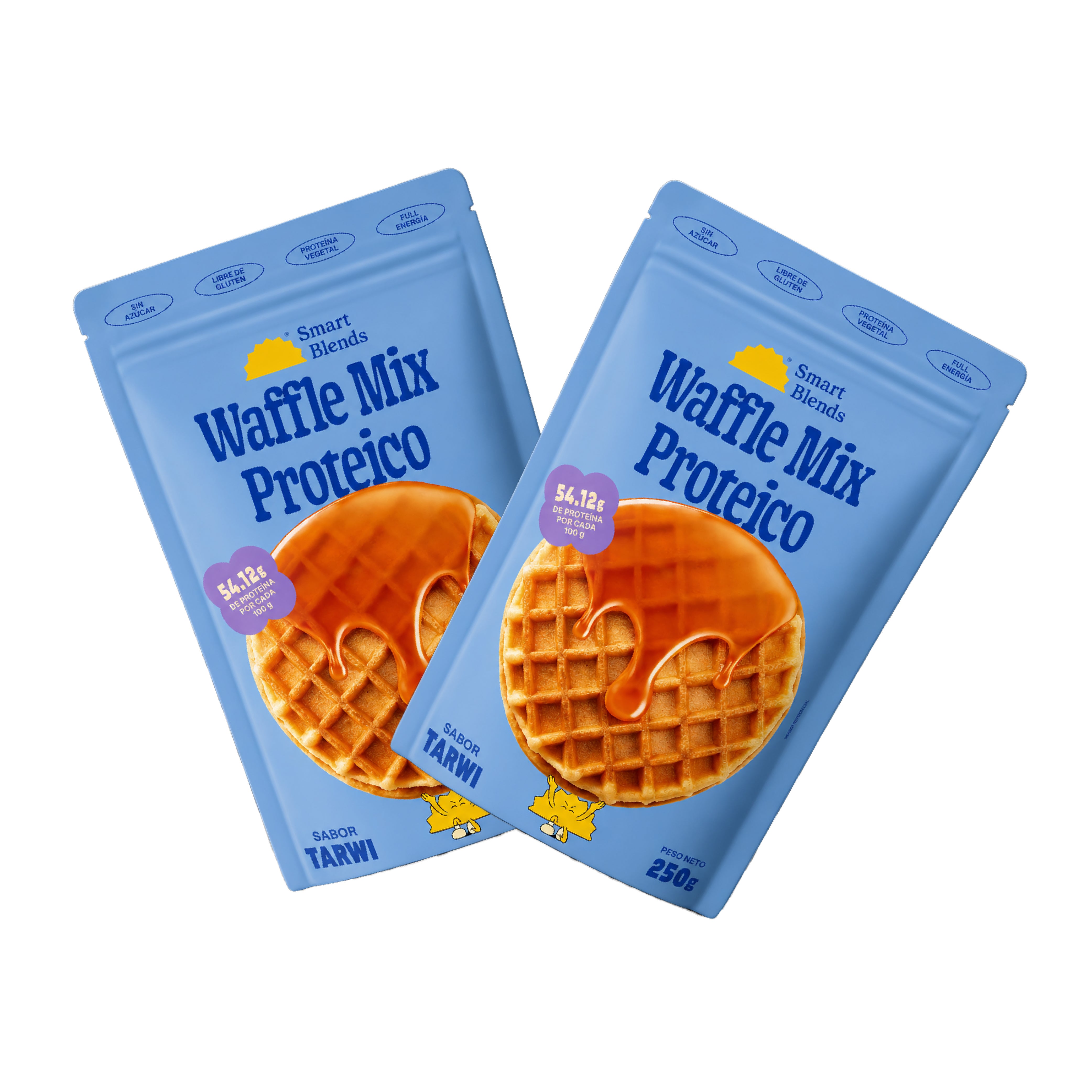 Pack doble Waffle mix proteico