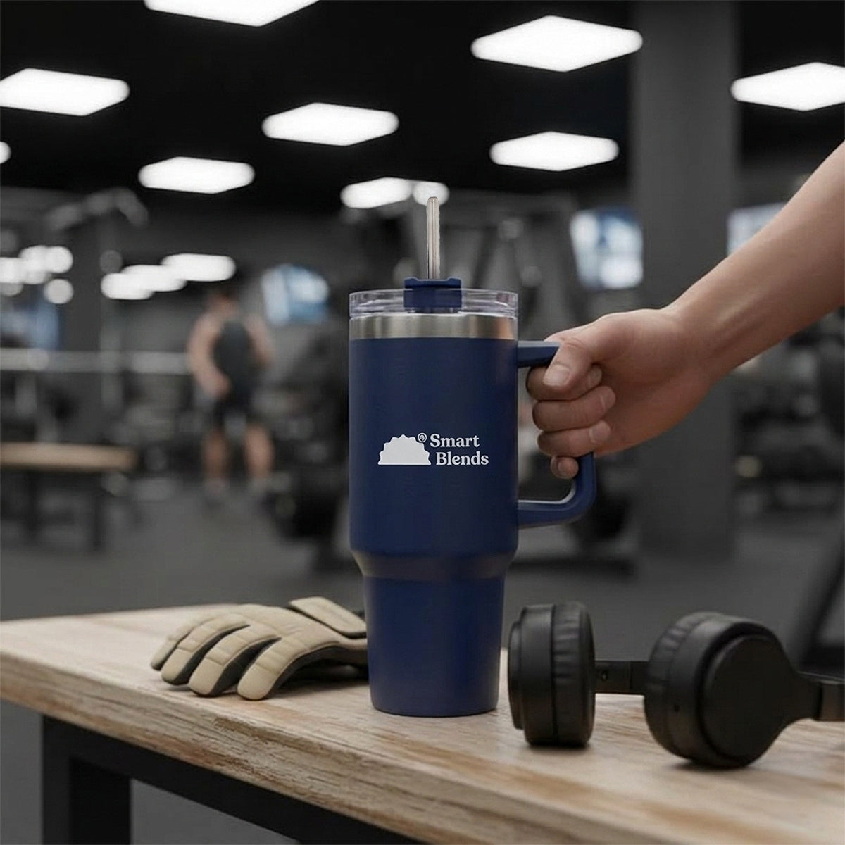 TERMO SMART BLENDS 1.2 L AZUL MARINO