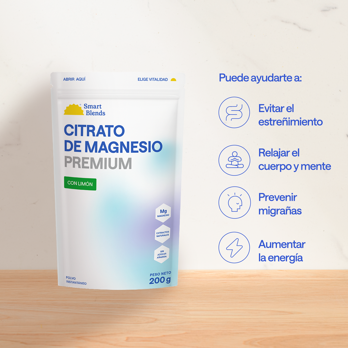 Citrato De Potasio Y Magnesio 200gr - Pack Duo Power 200g